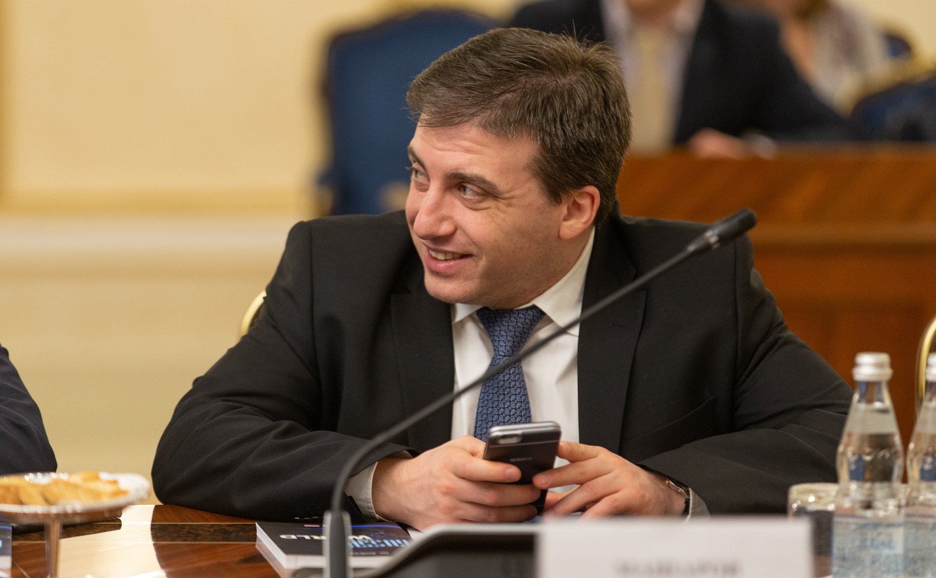 Встреча А. Климова c депутатом Кнессета Государства Израиль Давидом Битаном