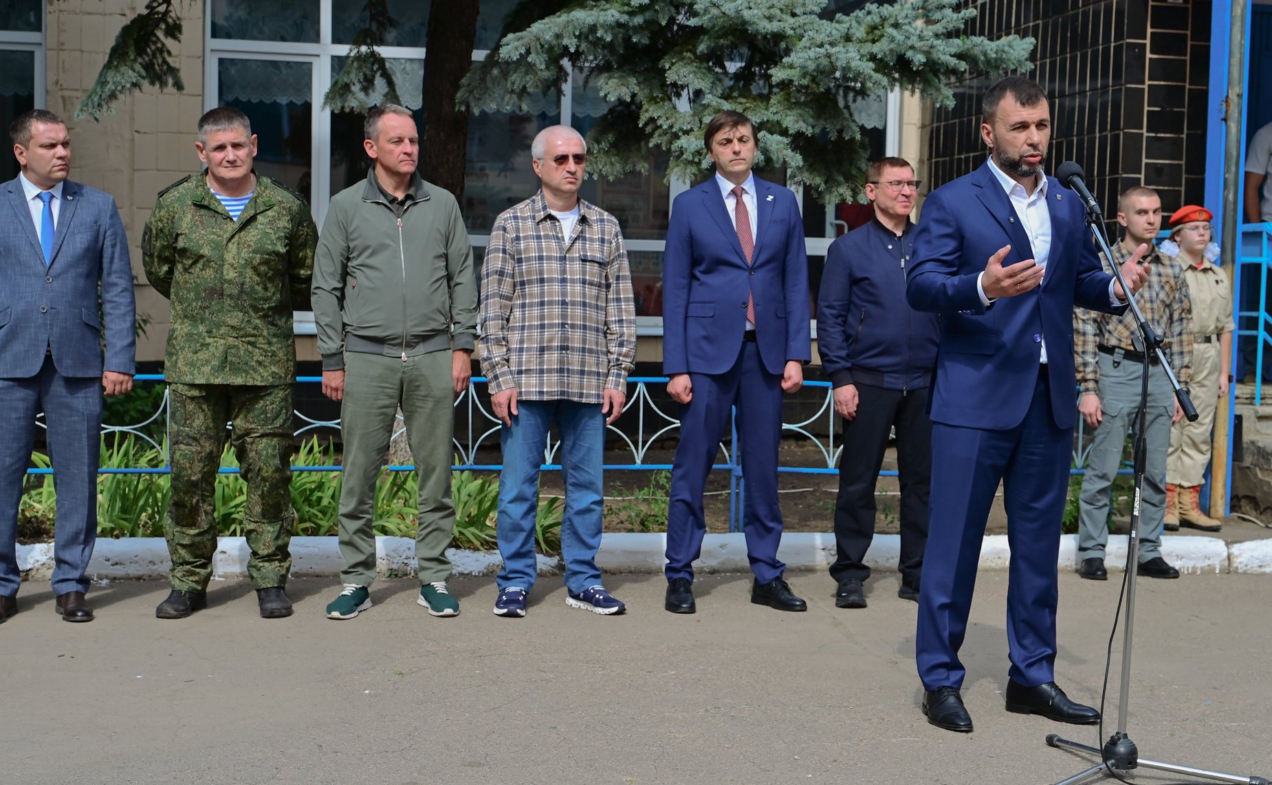 Рабочий визит первого заместителя Председателя Совета Федерации Владимира Якушева в Донецк