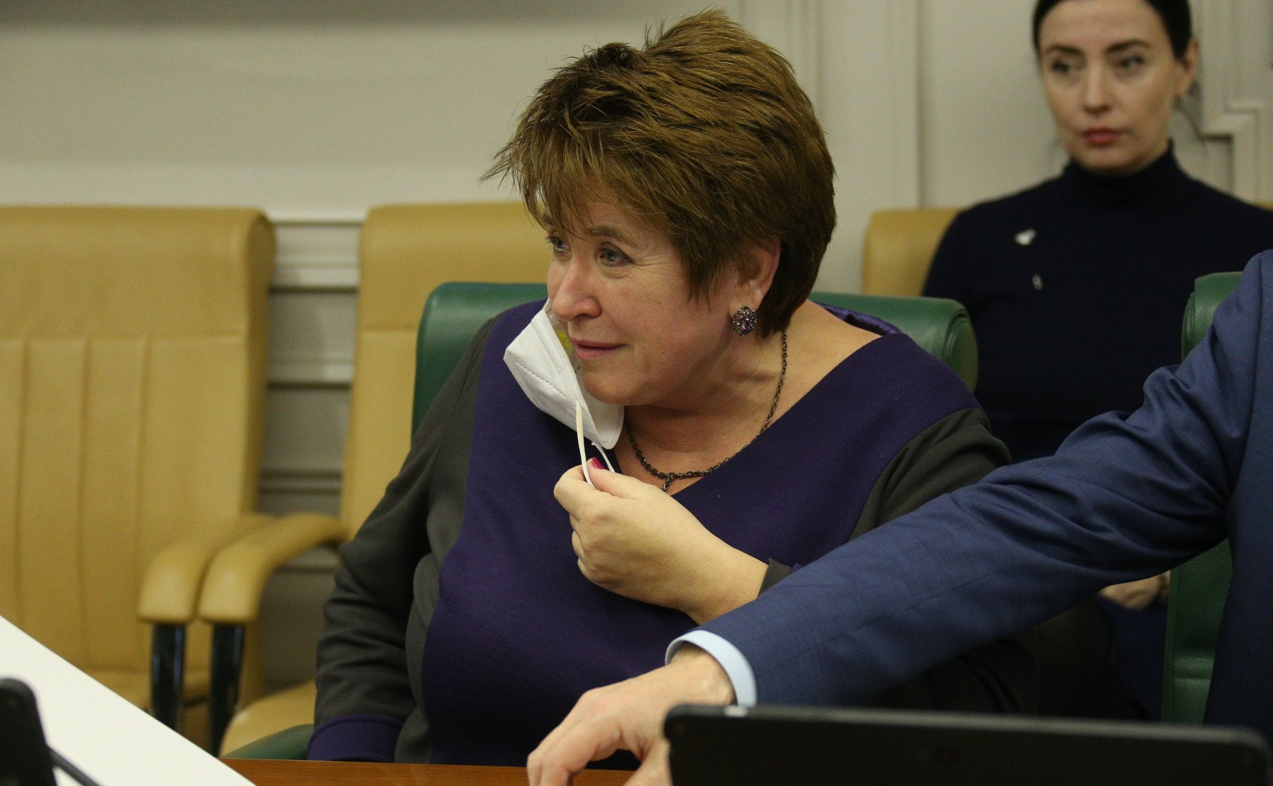 Заседание Временной комиссии СФ по защите государственного суверенитета и противодействию вмешательству во внутренние дела РФ