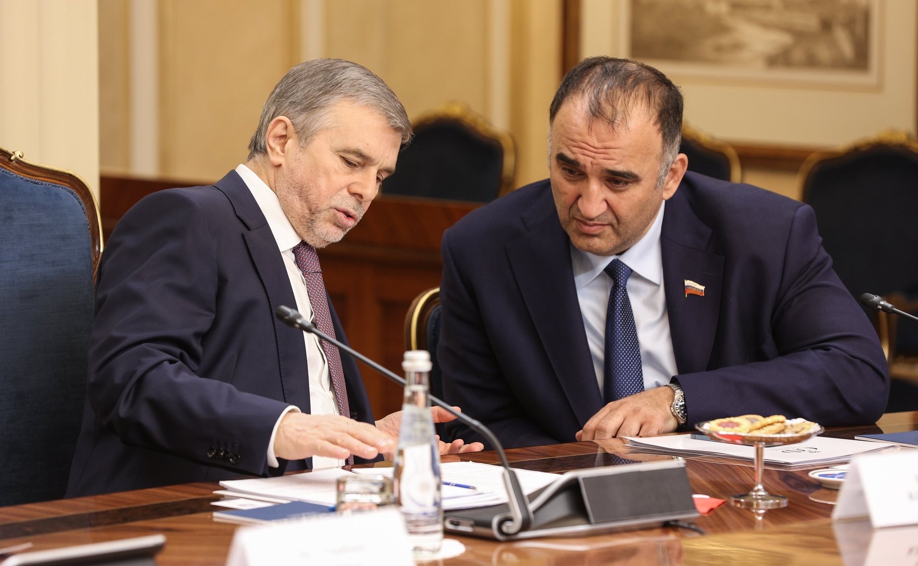 Встреча руководителя группы по сотрудничеству СФ с Консультативным советом Королевства Саудовская Аравия Белана Хамчиева с Чрезвычайным и Полномочным Послом Королевства Саудовская Аравия в Йеменской Республике