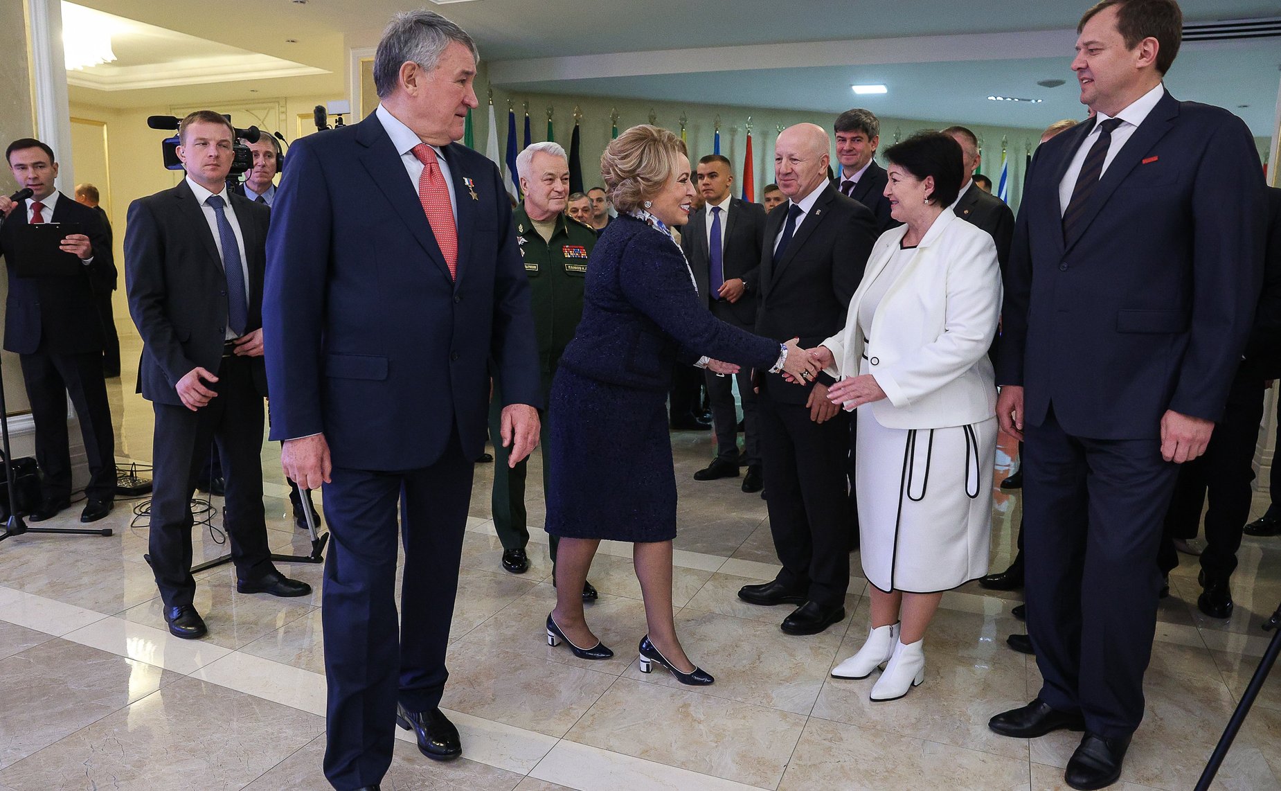 В Совете Федерации прошла торжественная церемония вручения «Мечей Победы» городам воинской славы Мариуполю и Мелитополю