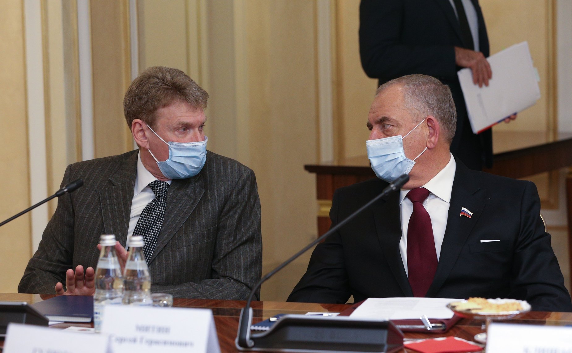 Встреча Председателя СФ Валентины Матвиенко с Председателем Маджлиси милли Маджлиси Оли Республики Таджикистан Рустами Эмомали