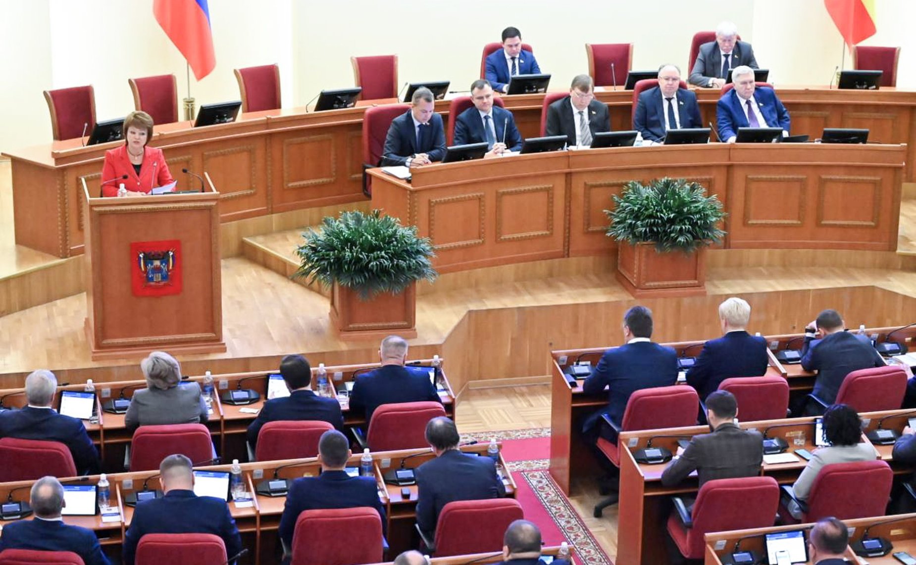 Первый заместитель Председателя Совета Федерации Андрей Яцкин принял участие в заседании законодательного собрания Ростовской области