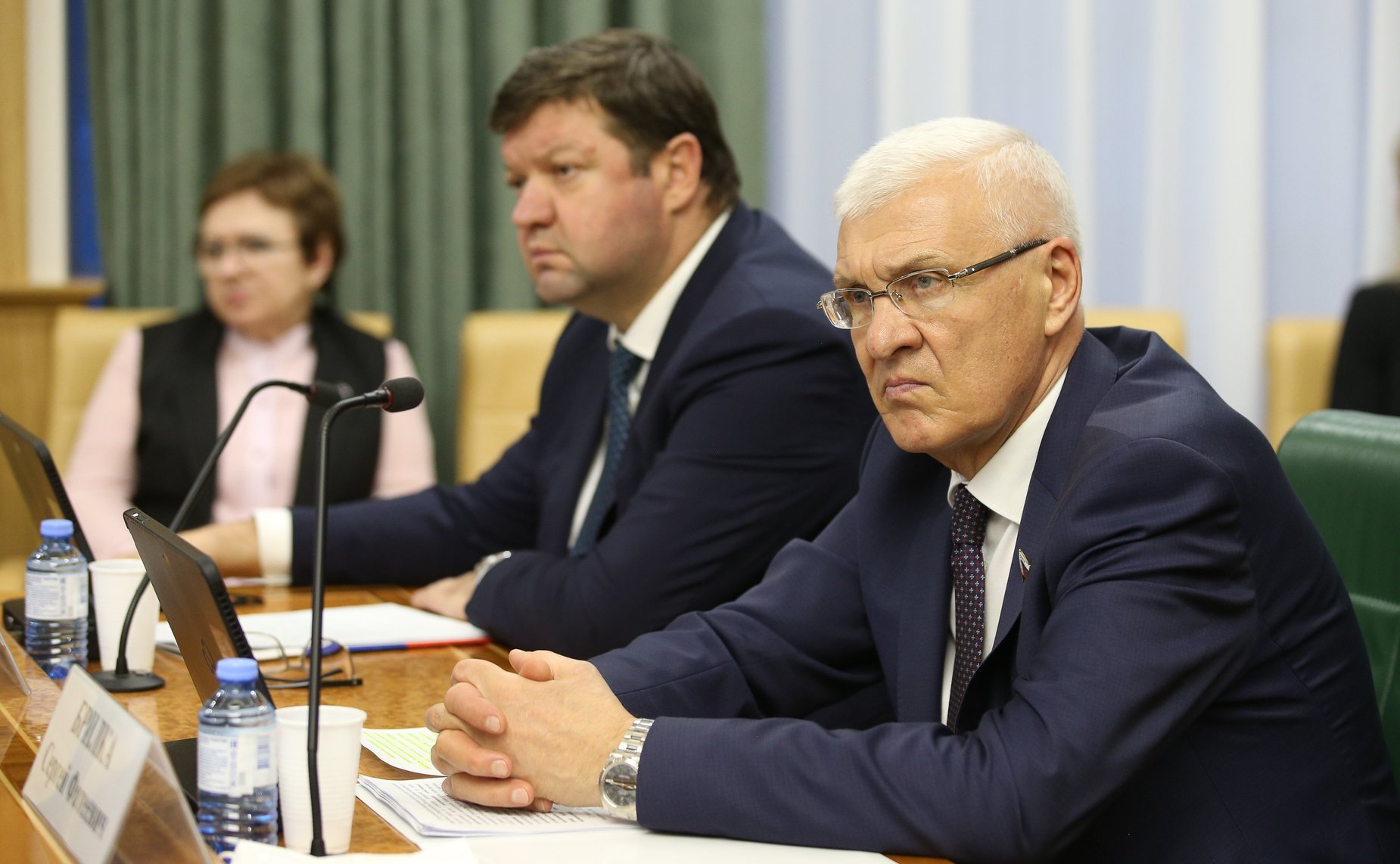 Встреча сенаторов Российской Федерации с Министром промышленности и торговли РФ Денисом Мантуровым в формате «Открытого диалога»