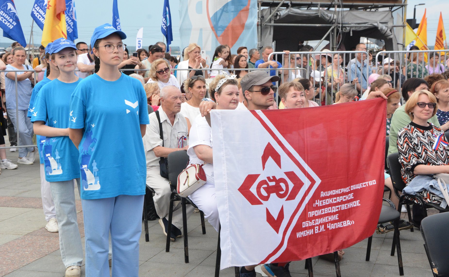 Николай Владимиров поздравил жителей и гостей республики с нашим общим праздником — с Днем России