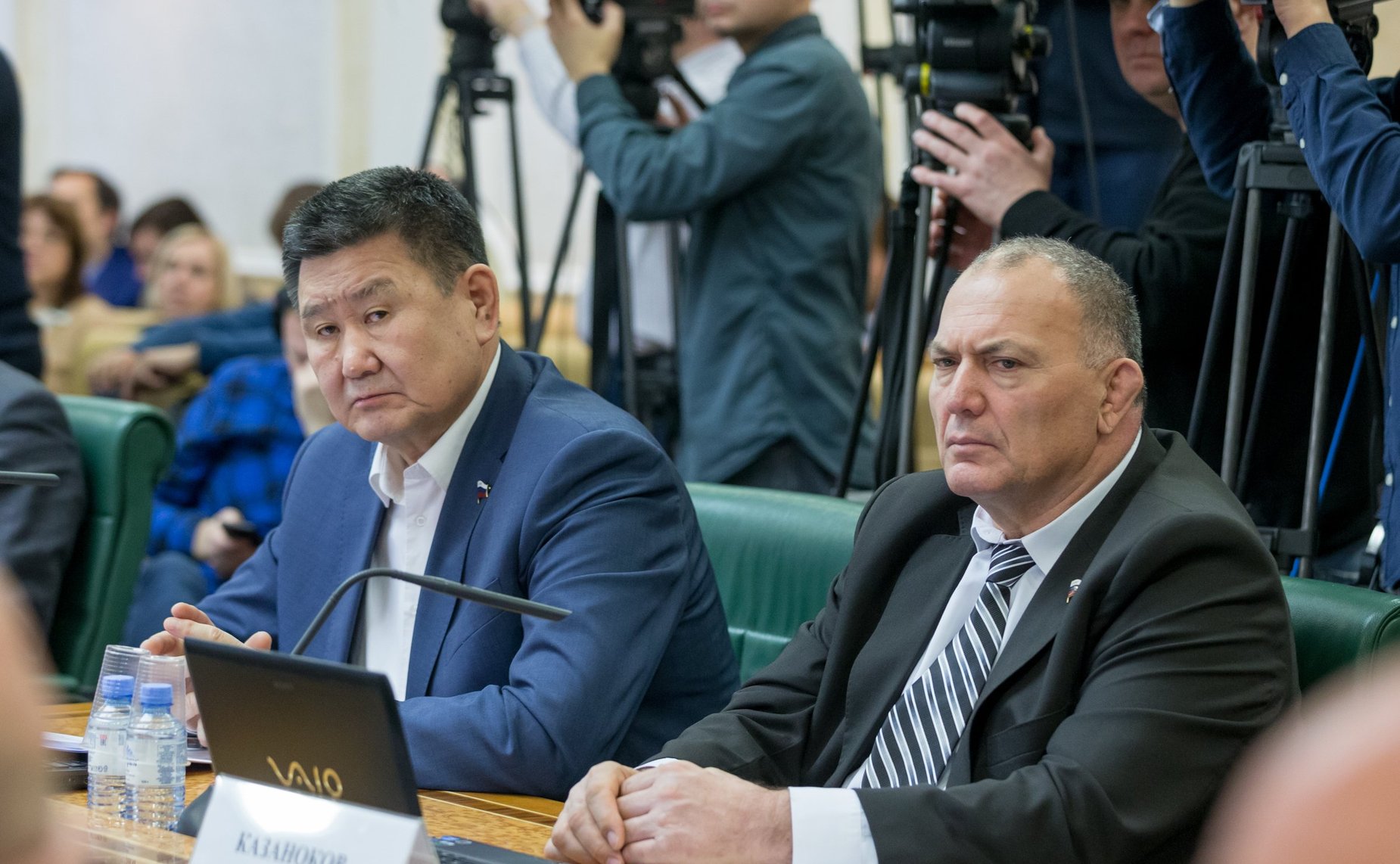 Вячеслав Мархаев и Крым Казаноков