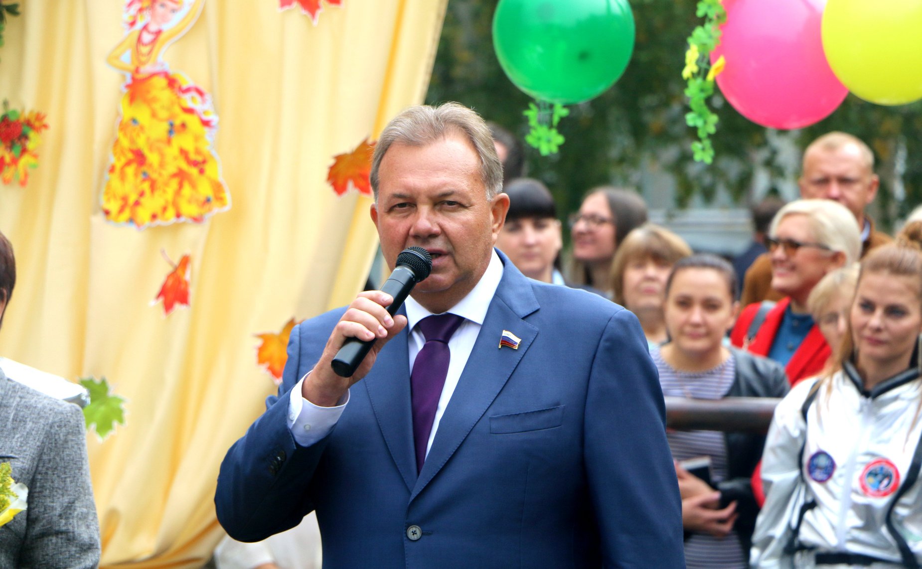 Виктор Павленко посетил школу №45 г. Архангельска