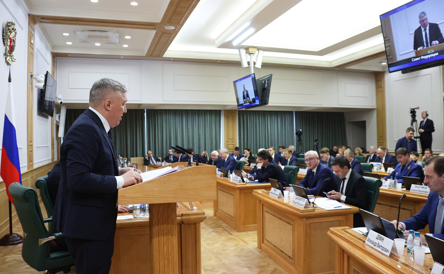 Заседание Совета по вопросам жилищного строительства и содействию развитию жилищно-коммунального комплекса при Совете Федерации