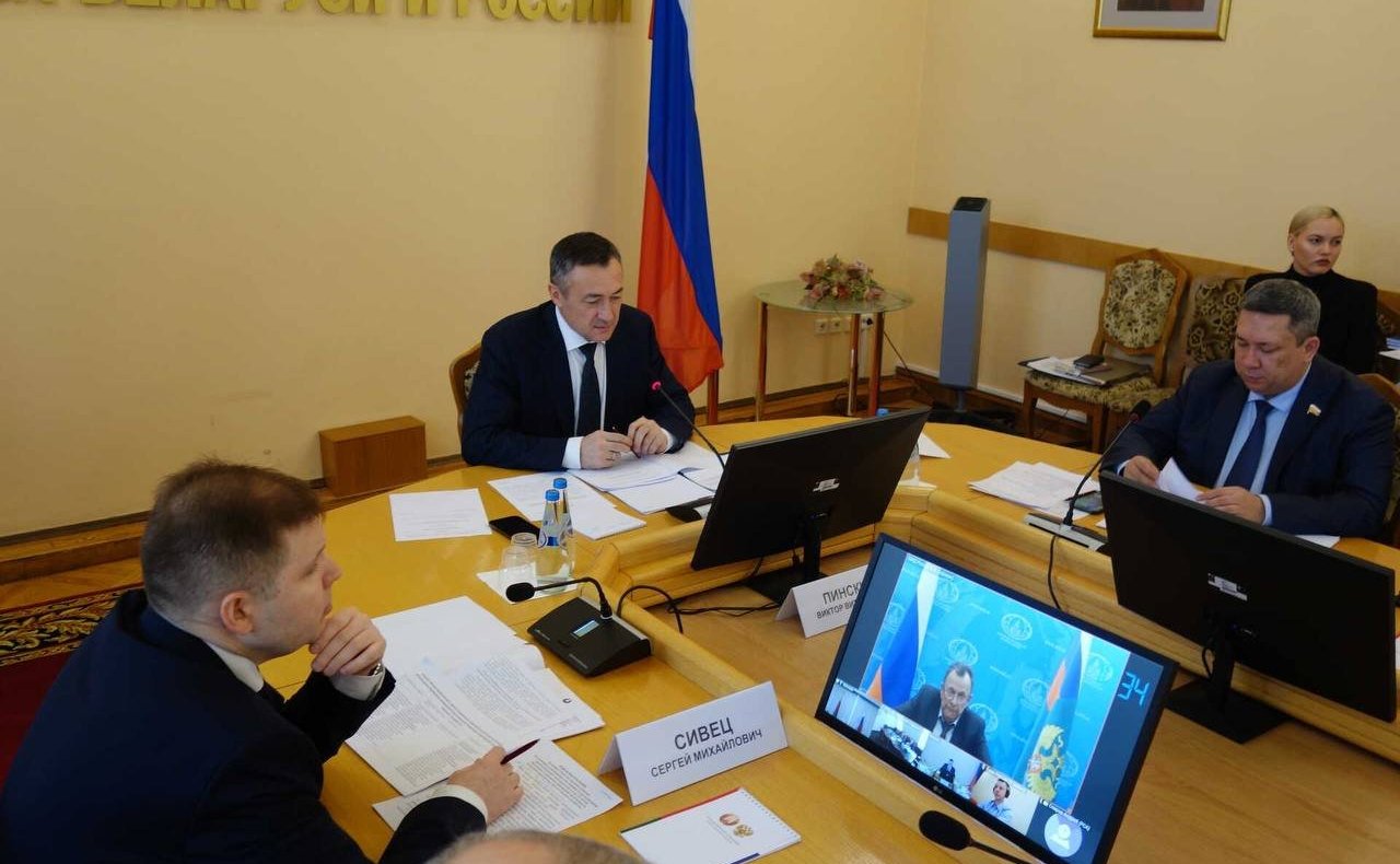 Владимир Полетаев принял участие в заседании Комиссии Парламентского Собрания Союза Беларуси и России по законодательству и Регламенту