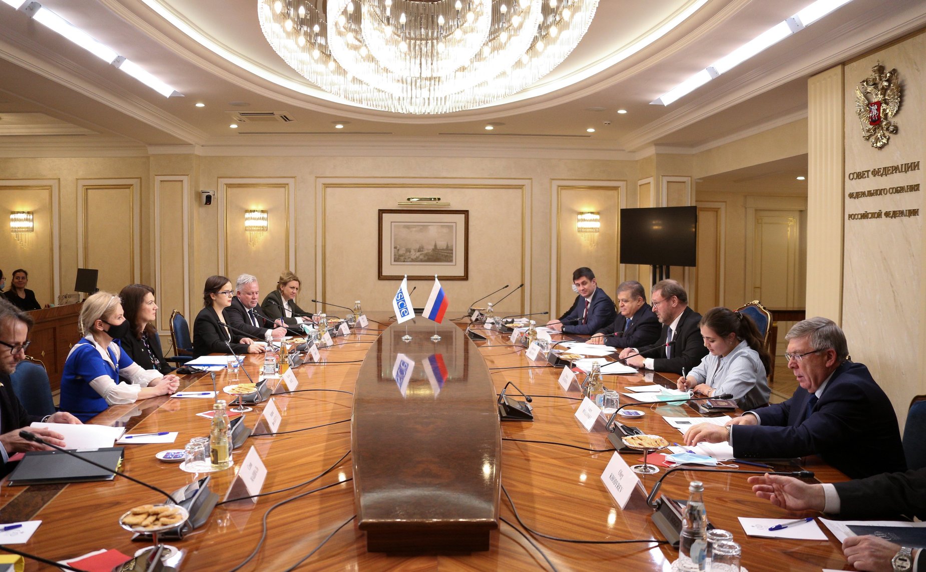 Встреча Константина Косачева с Министром иностранных дел Швеции, Действующим председателем ОБСЕ Анн Линде