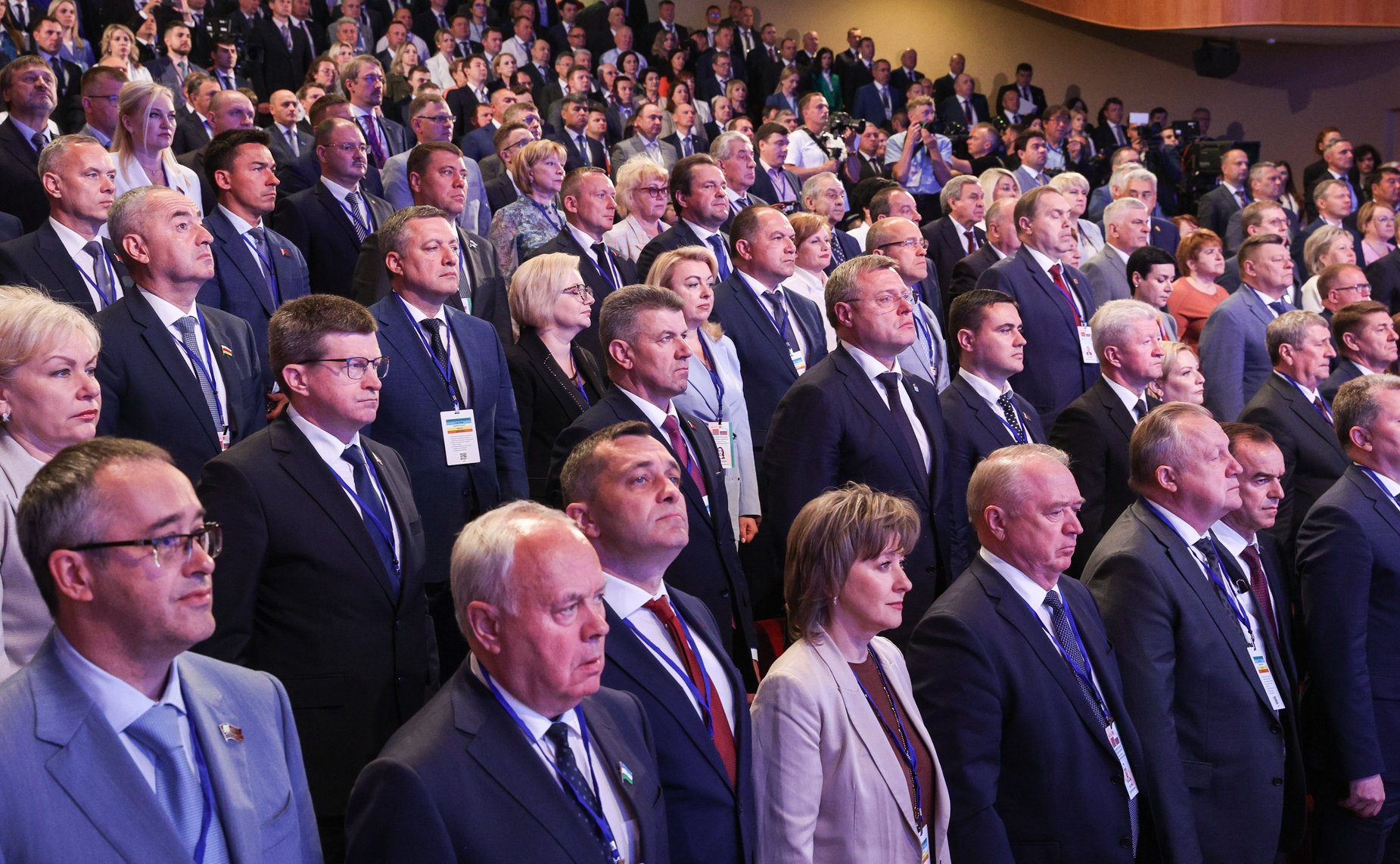 Пленарное заседание X Форума регионов России и Беларуси