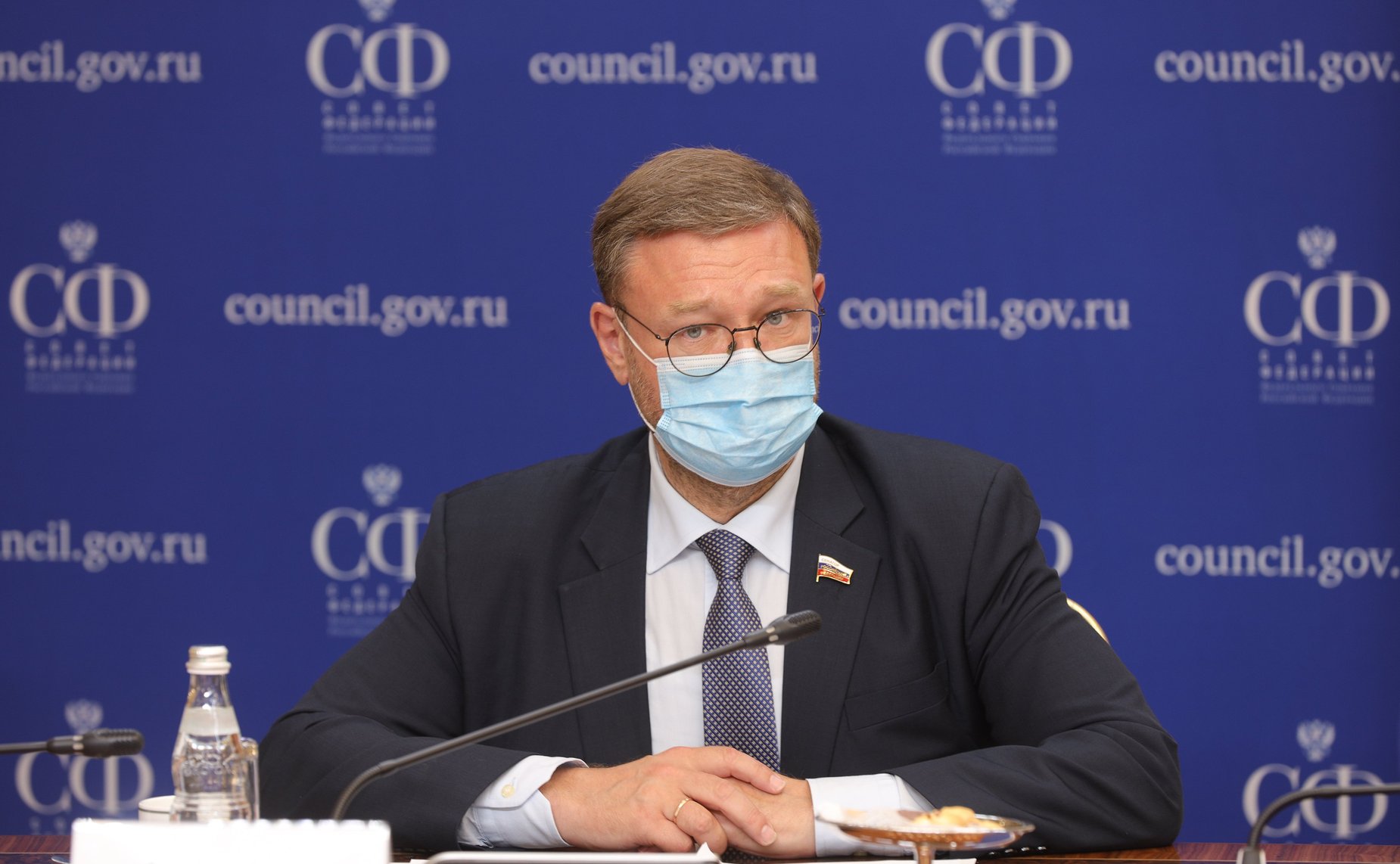 Встреча Председателя Совета Федерации Валентины Матвиенко с Председателем Национального совета провинций Парламента Южно-Африканской Республики Амосом Масондо