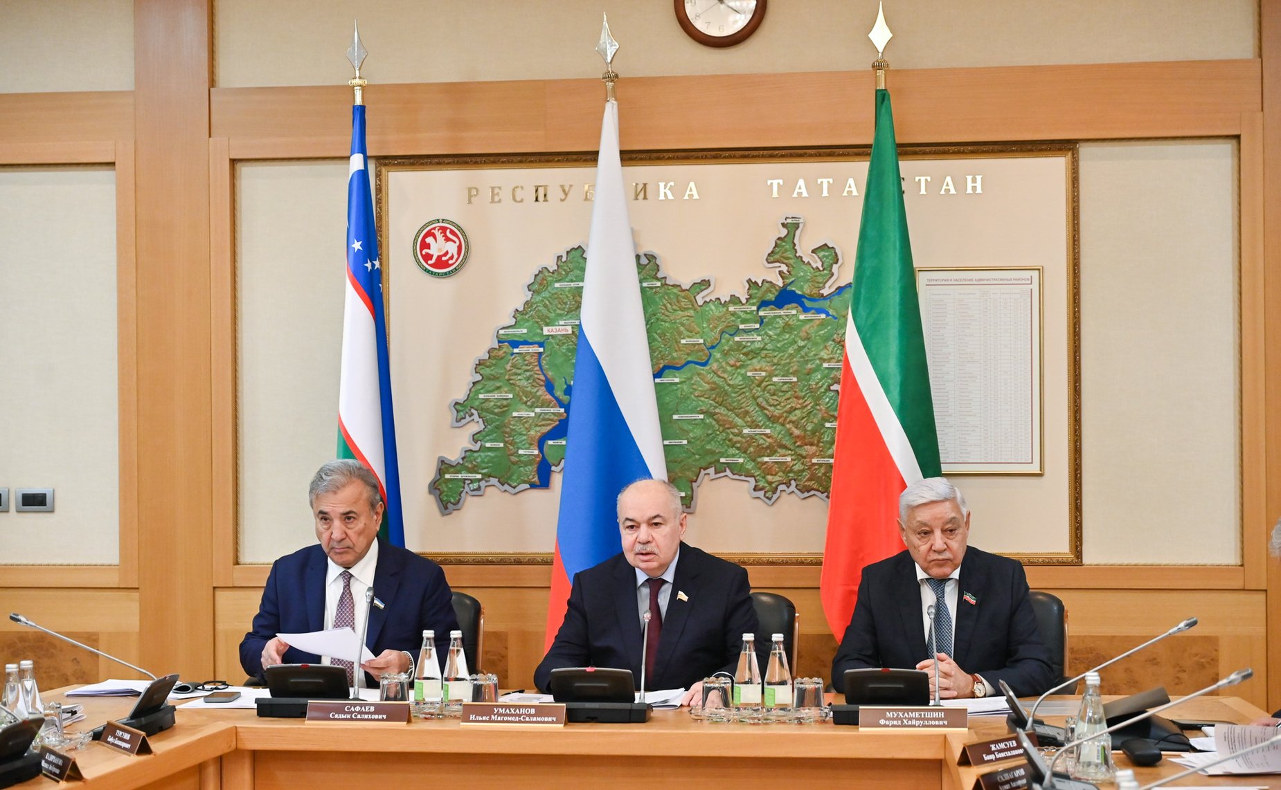 Десятое заседание Комиссии по сотрудничеству Совета Федерации и Сената Олий Мажлиса Республики Узбекистан