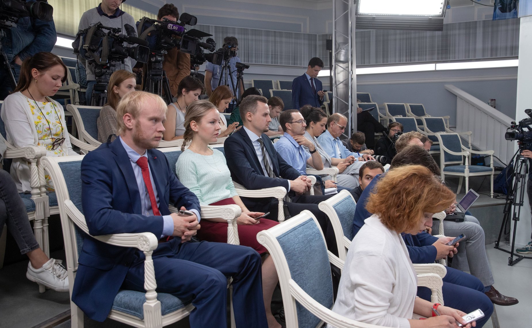 Пресс-конференция Председателя Совета Федерации В. Матвиенко по итогам весенней сессии Совета Федерации