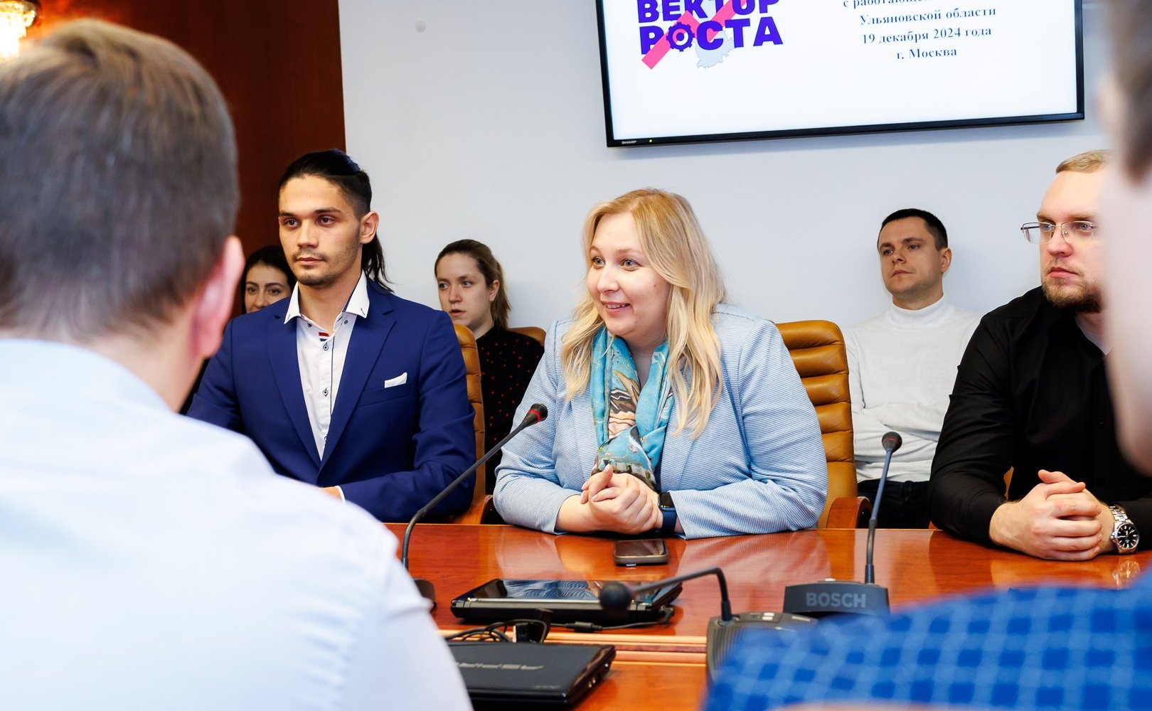 Сергей Рябухин встретился с участниками программы «Вектор роста»