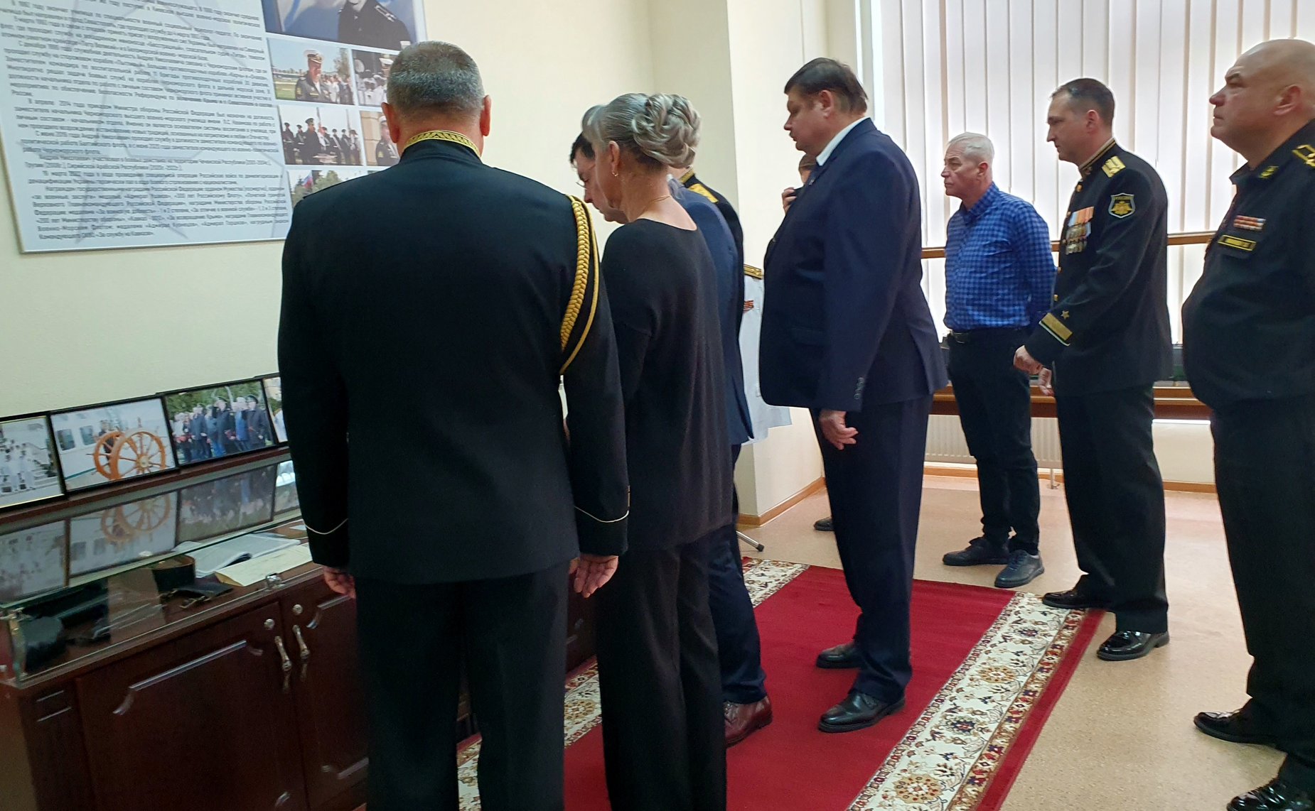 Сергей Колбин принял участие в торжественной церемонии в Черноморском высшем военно-морском училище имени П.С. Нахимова