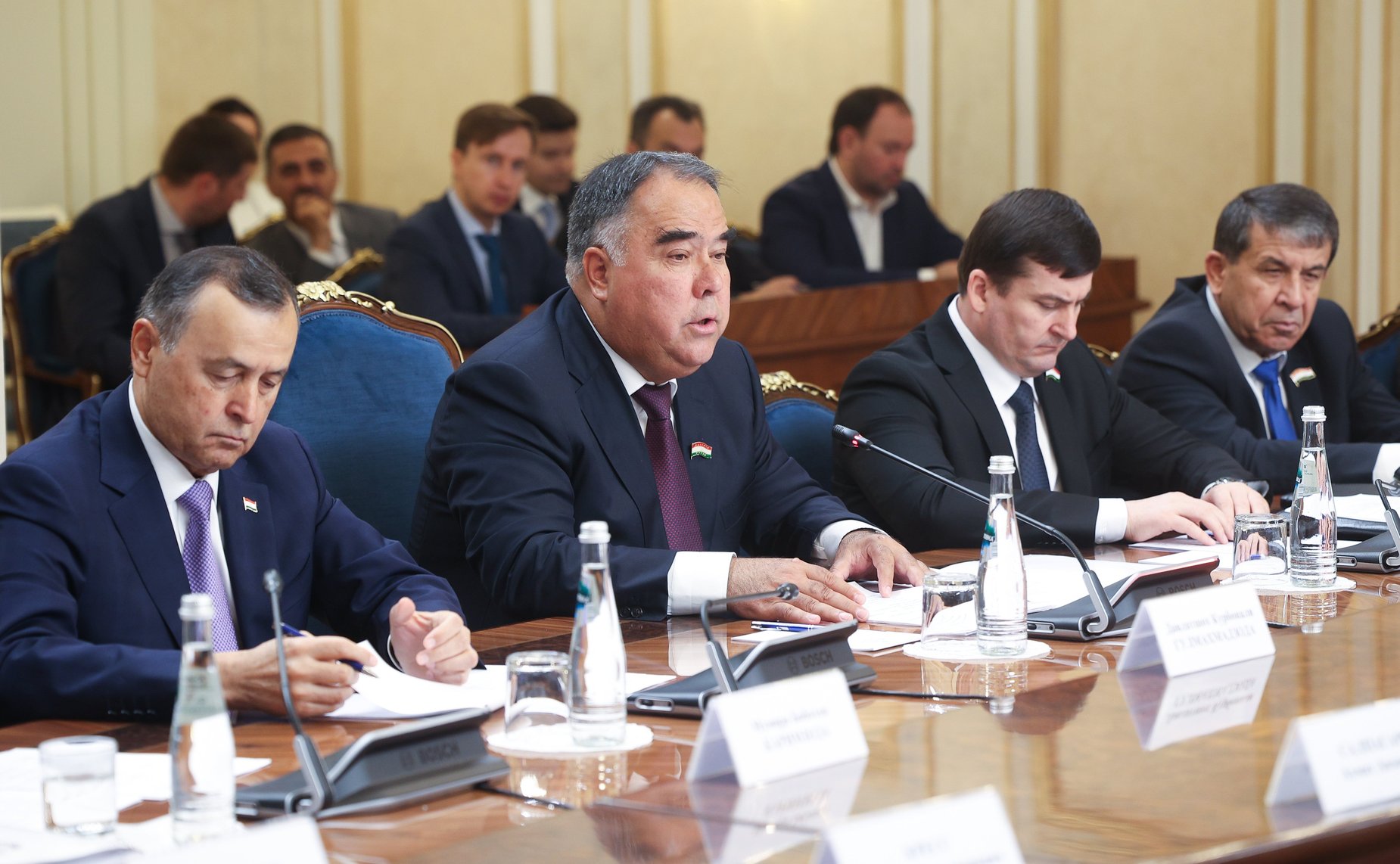 14-е заседание Комиссии по сотрудничеству Совета Федерации Федерального Собрания Российской Федерации и Маджлиси милли Маджлиси Оли Республики Таджикистан