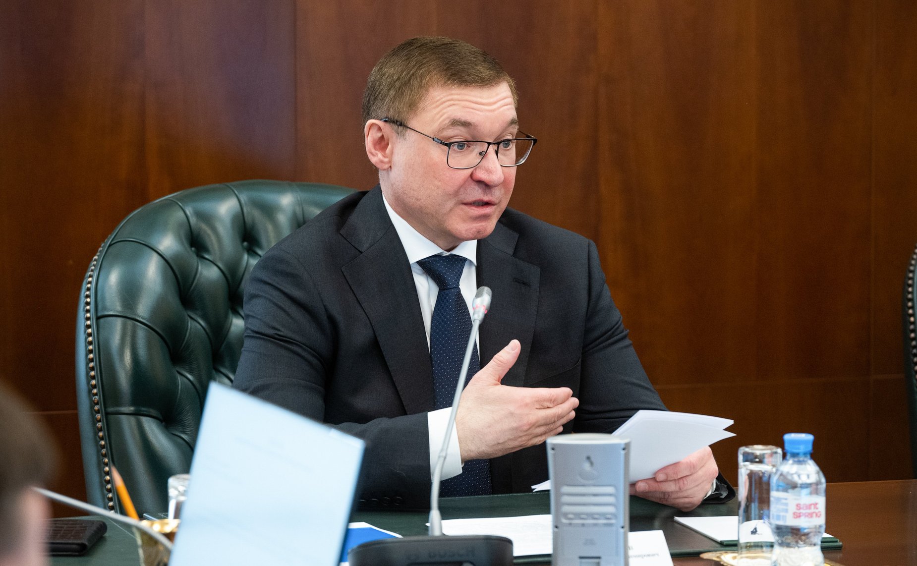 Владимир Якушев выступил на заседании президиума правительства Тюменской области