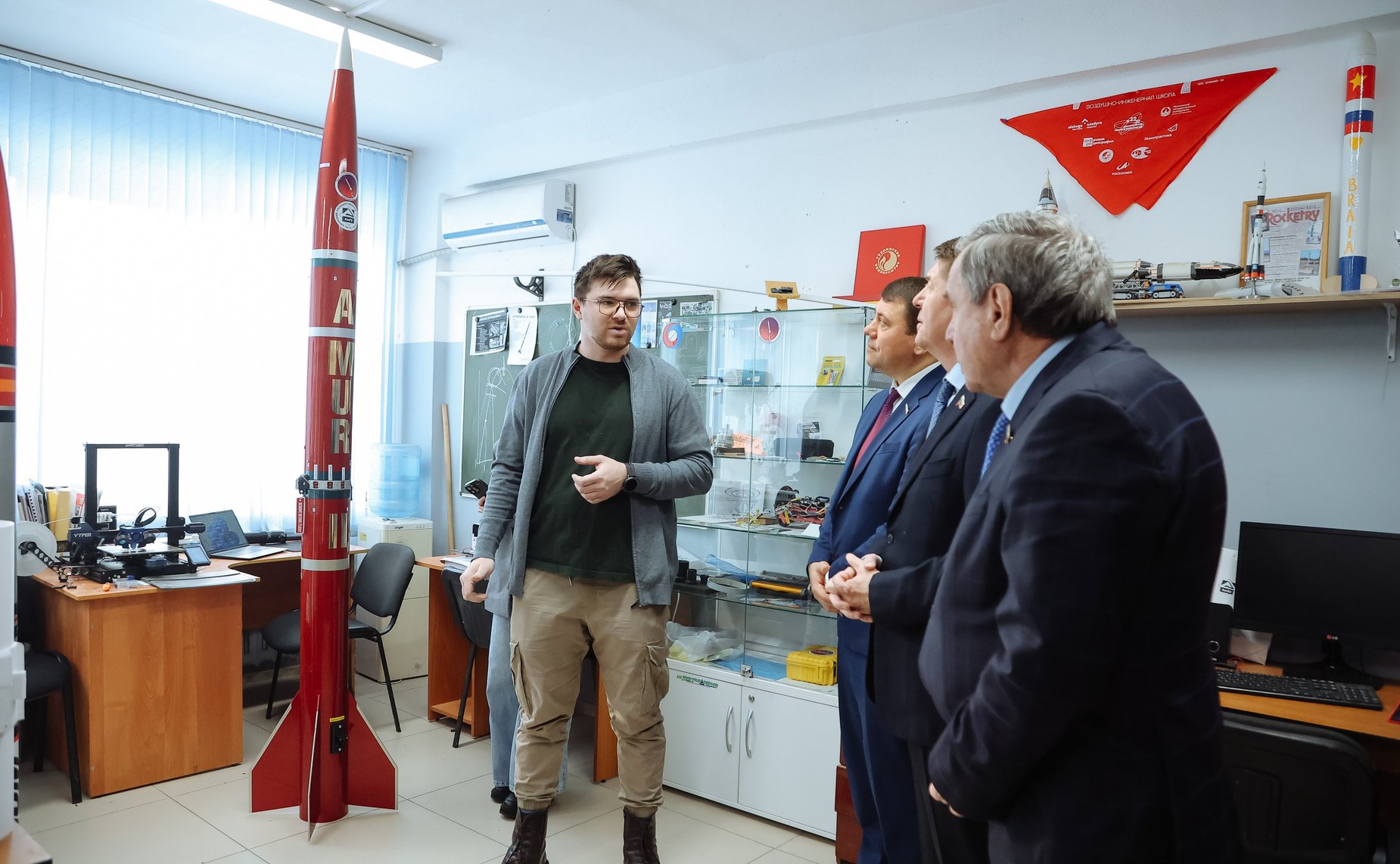 Сенаторы Российской Федерации посетили Амурский Государственный Университет