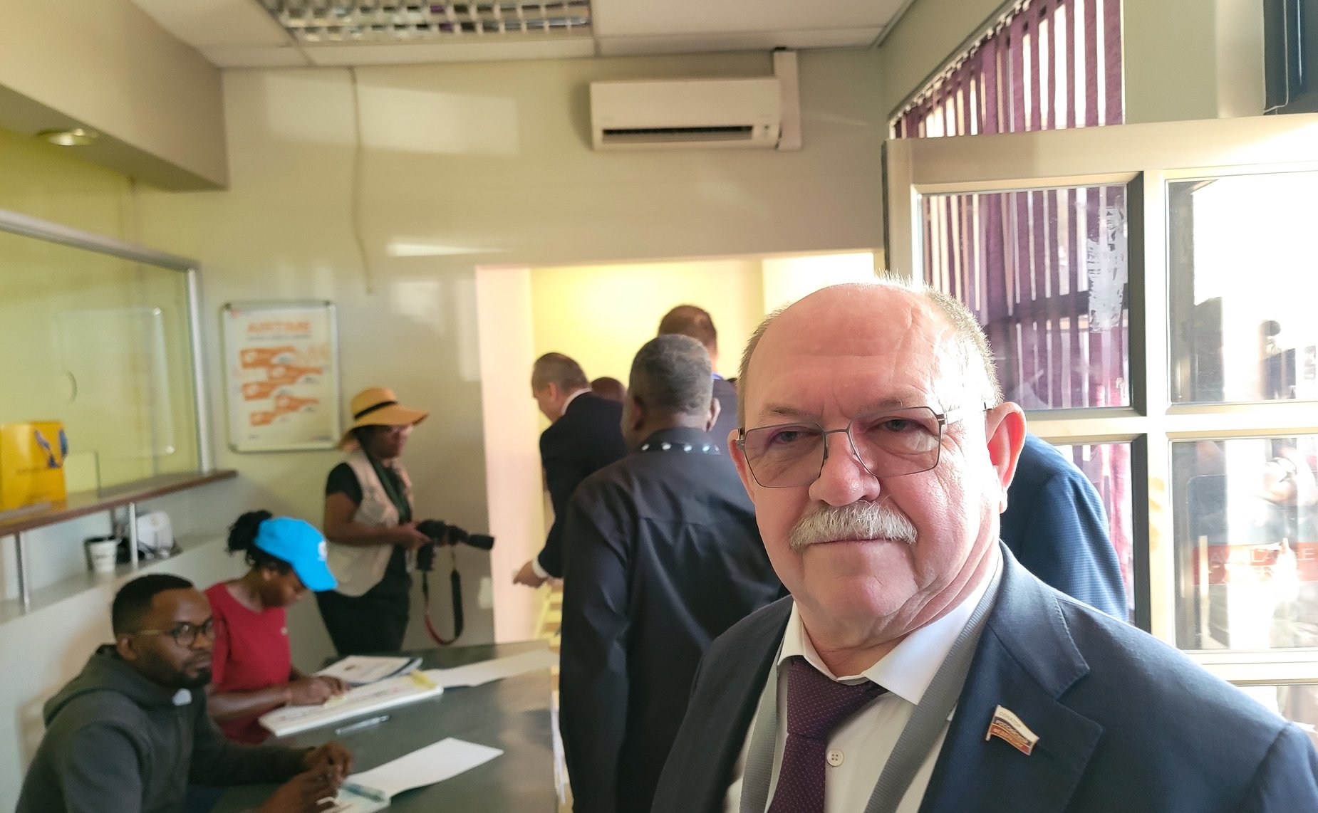 Участие сенатора РФ Геннадия Орденова в мониторинговой миссии наблюдателей на общенациональных президентских и парламентских выборах в Республике Намибии