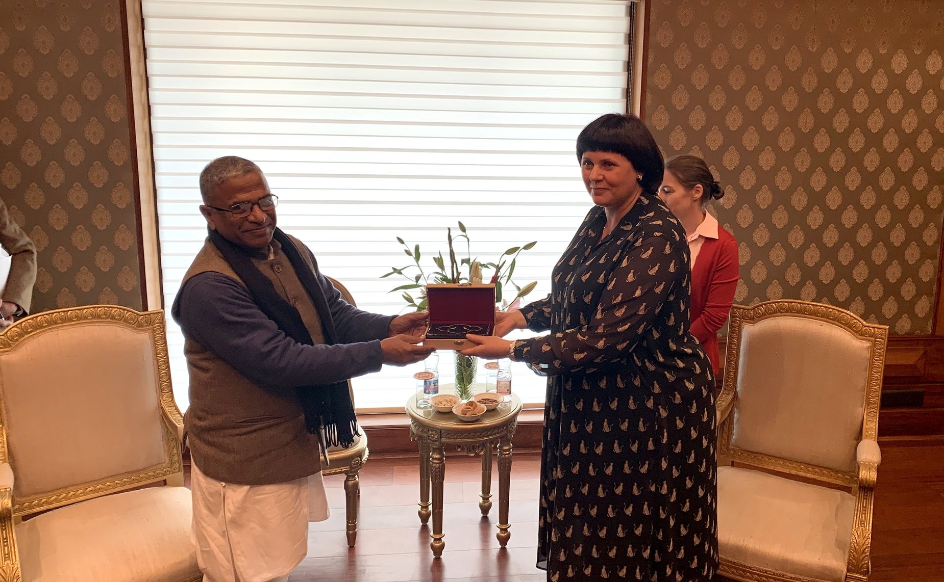 Визит Группы по сотрудничеству Совета Федерации ФС РФ с Советом Штатов Парламента Республики Индии в г. Дели