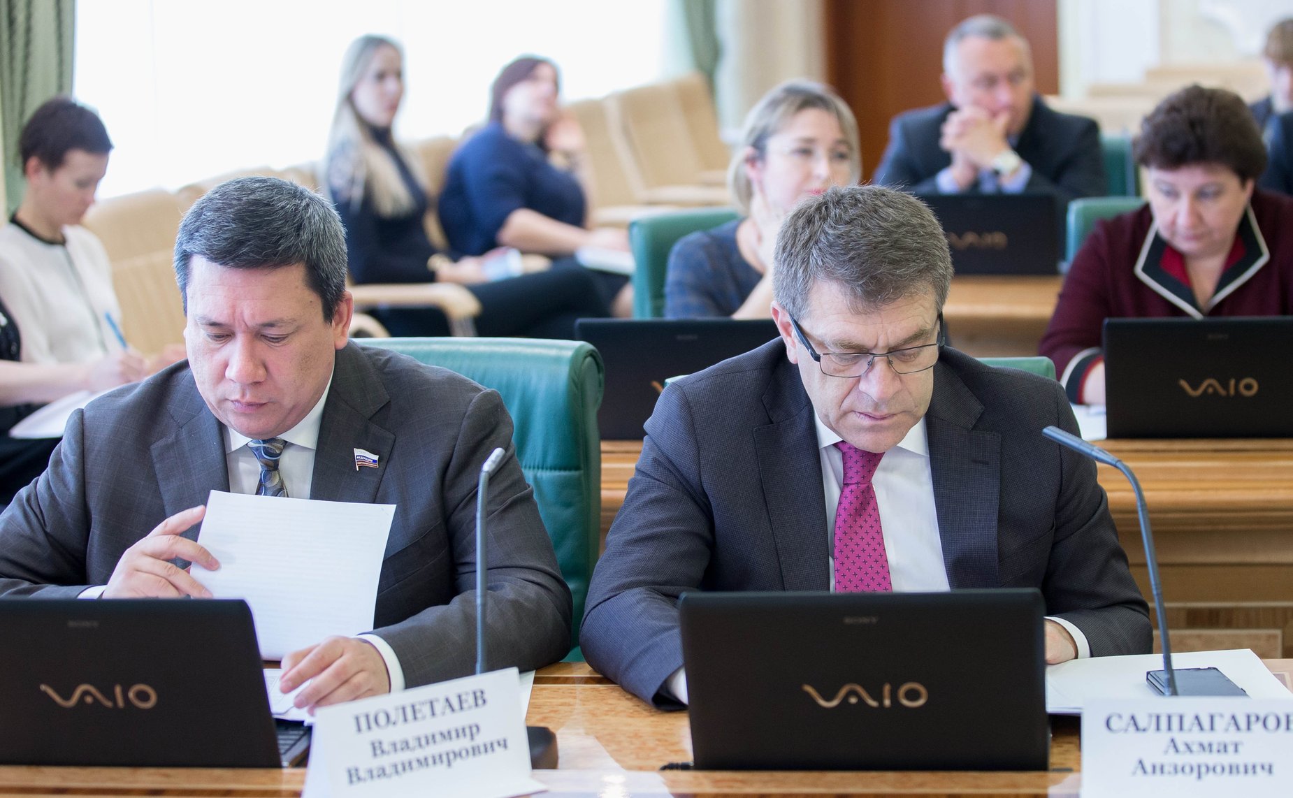 В. Полетаев и А. Салпагаров