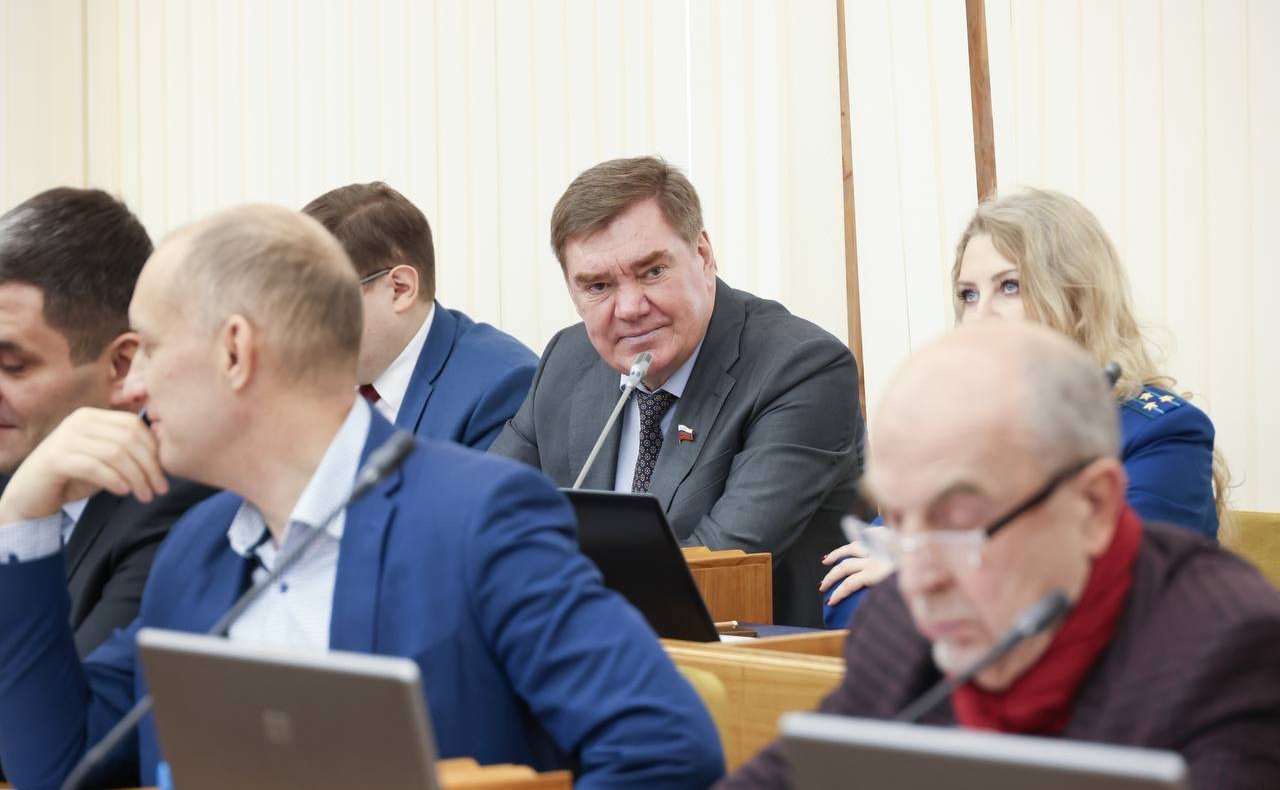 Александр Савин принял участие в Заседании Законодательного Собрания Калужской области