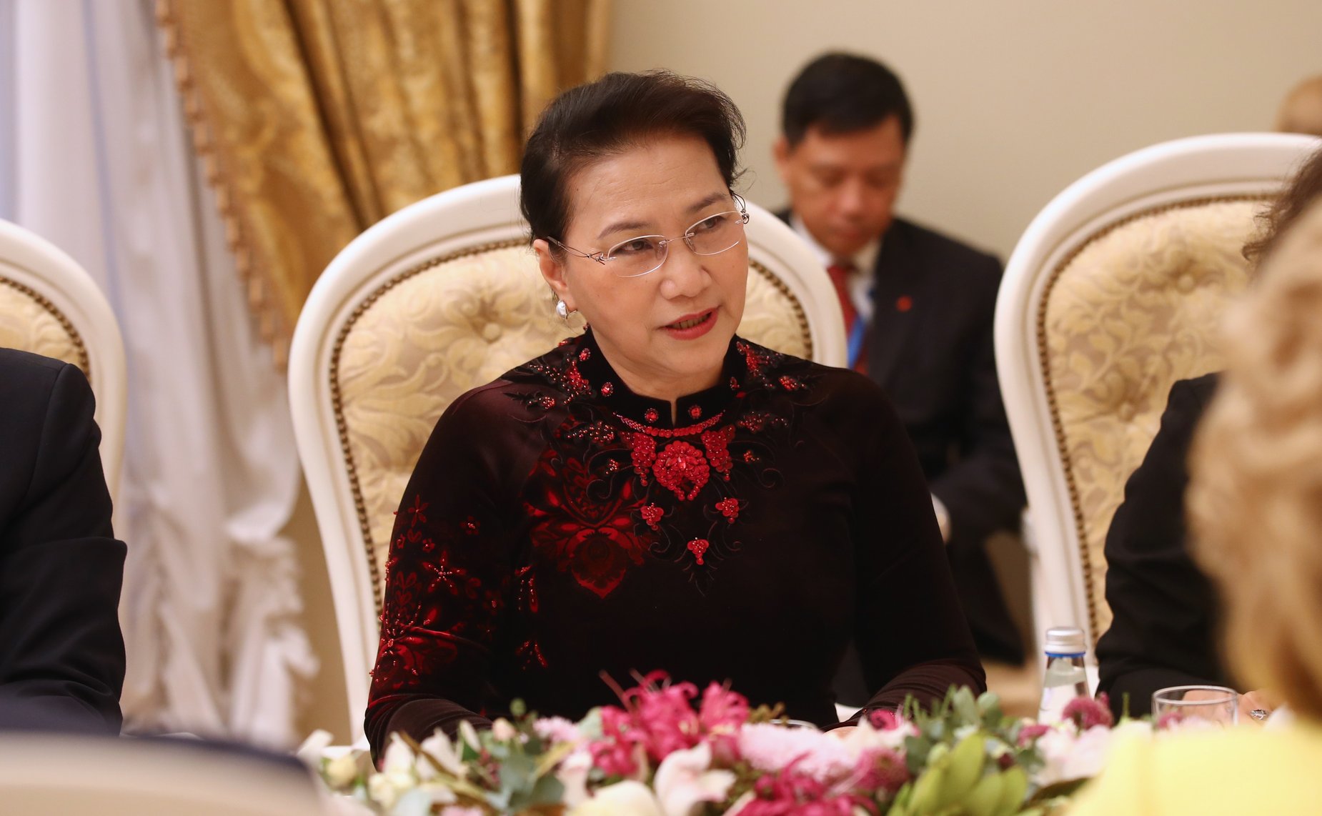 Встреча В. Матвиенко с Председателем Национального собрания Вьетнама Нгуен Тхи Ким Нган