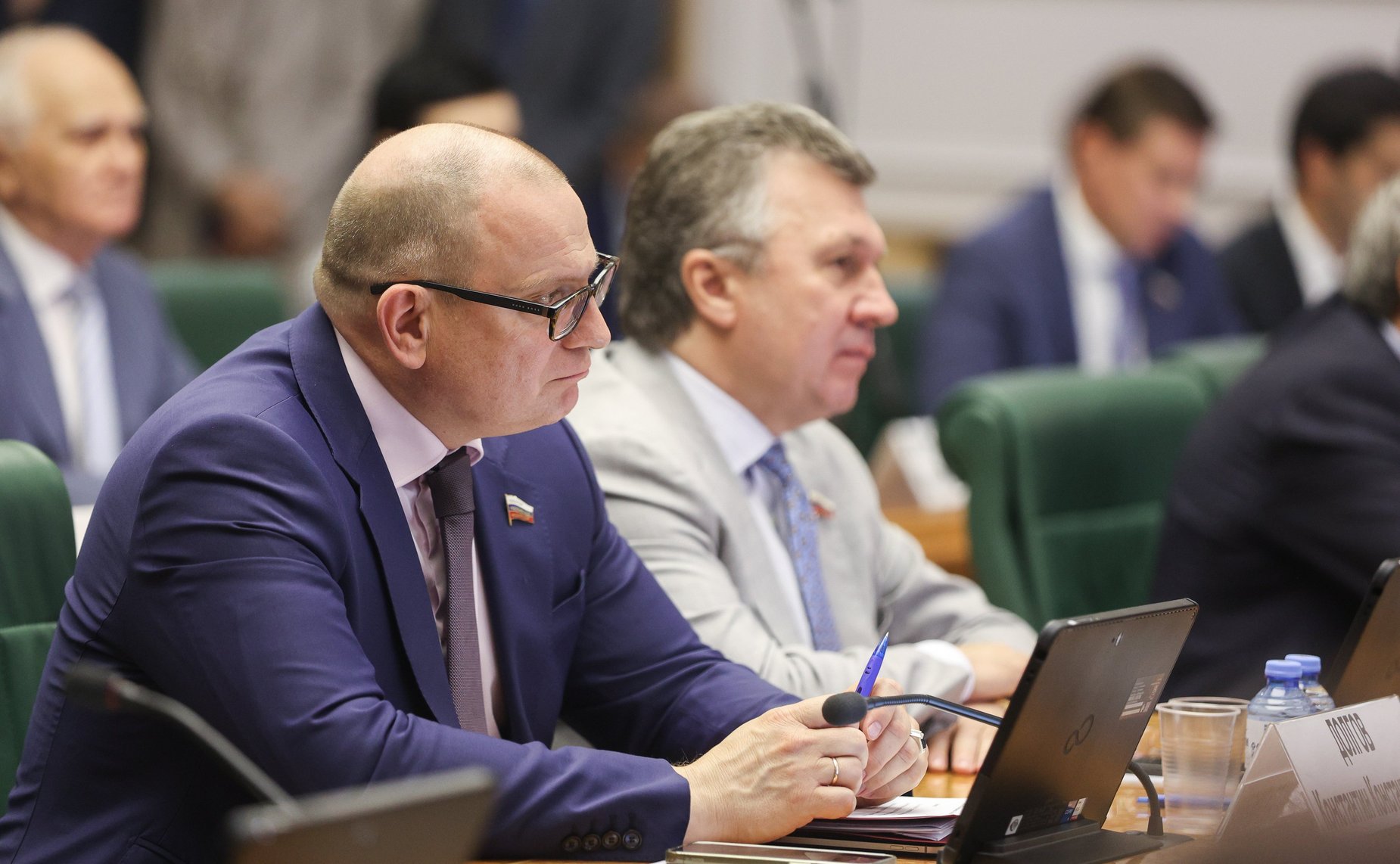 Встреча сенаторов Российской Федерации с заместителем Председателя Правительства РФ Маратом Хуснуллиным в формате «открытого диалога»