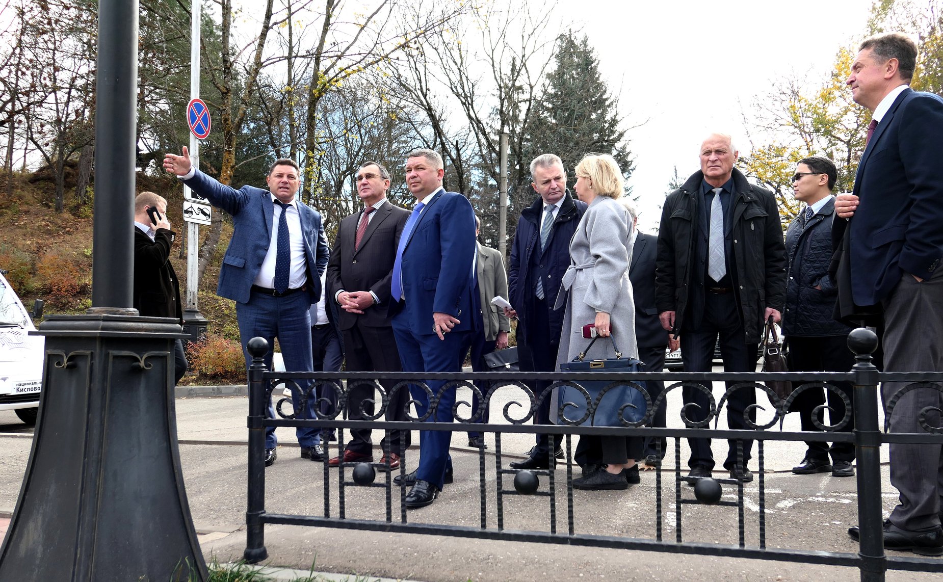 Николай Федоров посетил Национальный парк «Кисловодский» и осмотрел объекты уникального произведения садово-паркового искусства