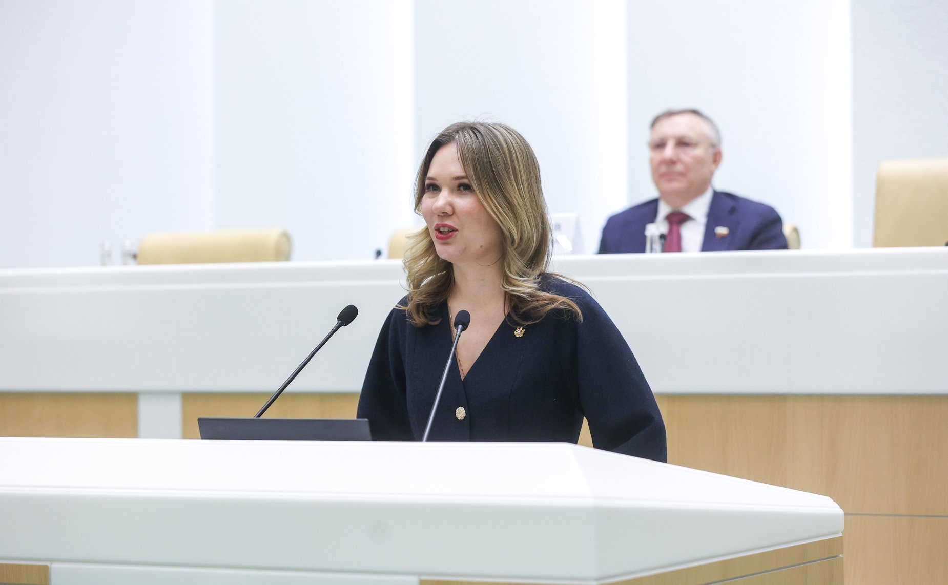 Заседание Палаты молодых законодателей при Совете Федерации