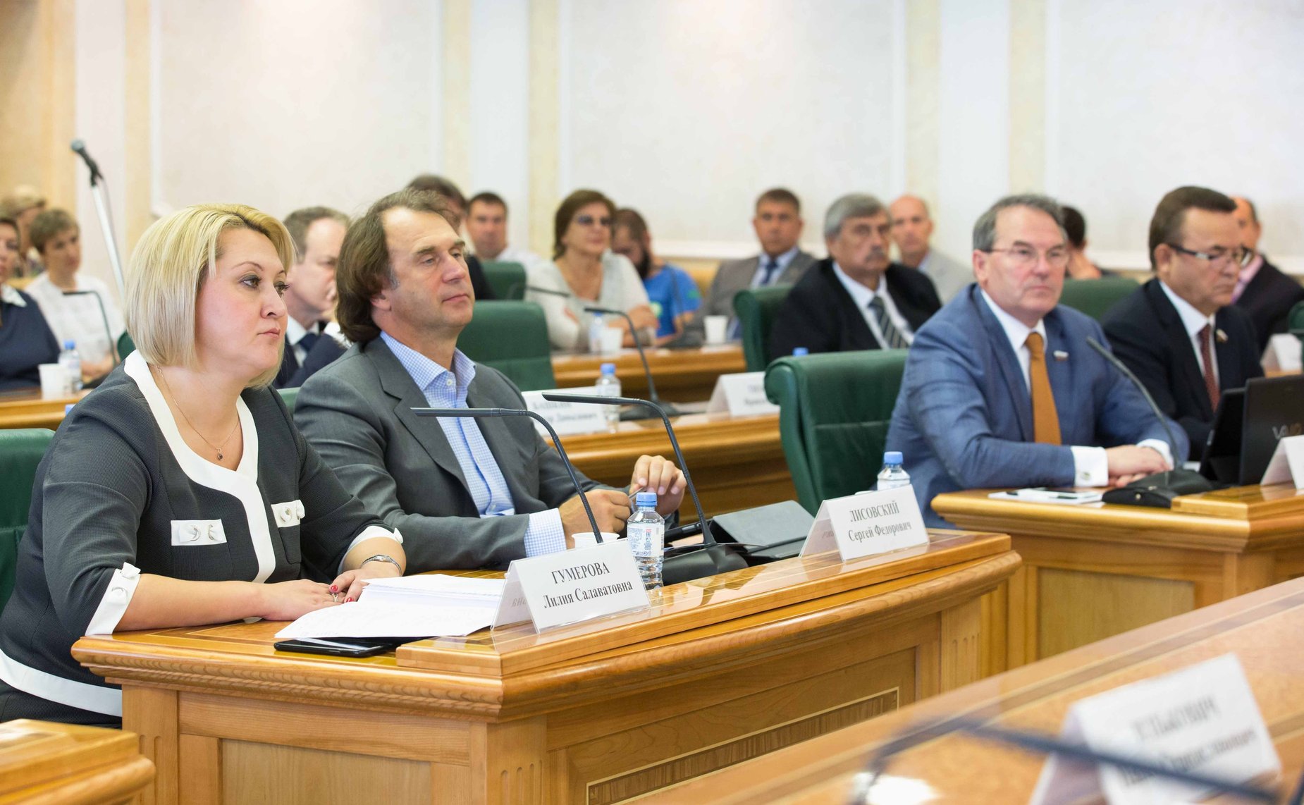 Встреча В Матвиенко с группой российских учителей, направляемых для работы в общеобразовательные учреждения Республики Таджикистан