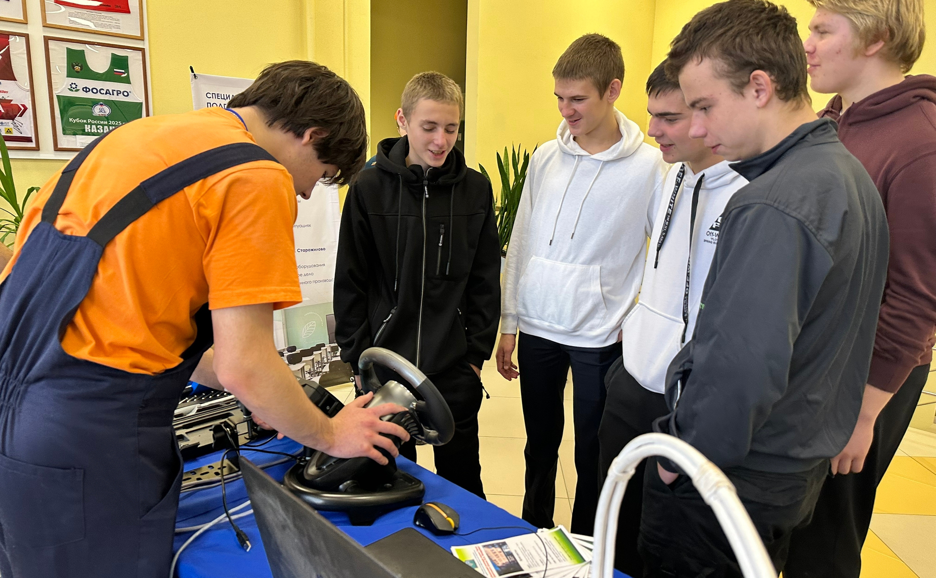 Игорь Мурог принял участие в ярмарке учебных мест «Я выбираю будущее» в Ряжском округе