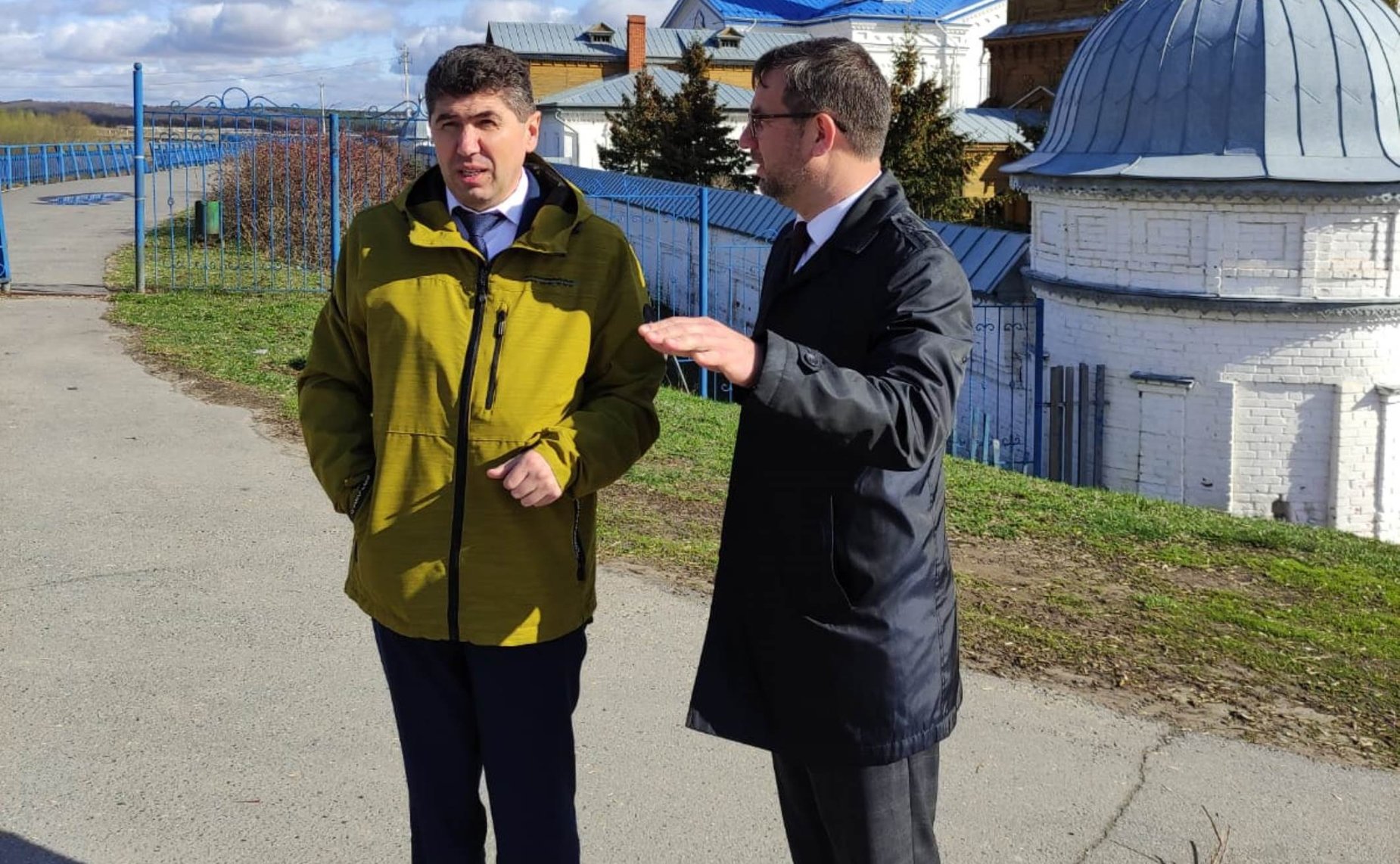 Николай Владимиров в рамках рабочей поездки в регион ознакомился с развитием объектов инфраструктуры Цивильского района