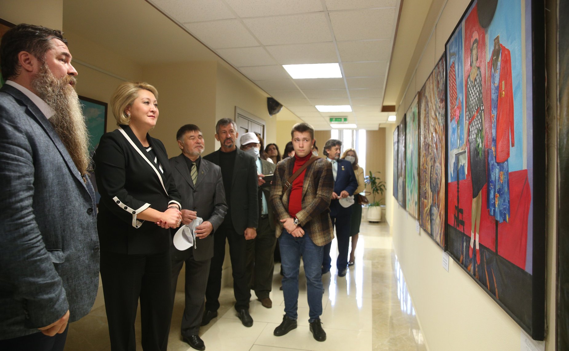 Открытие в Совете Федерации выставки «Наша республика», посвященной 100-летию ТаССР