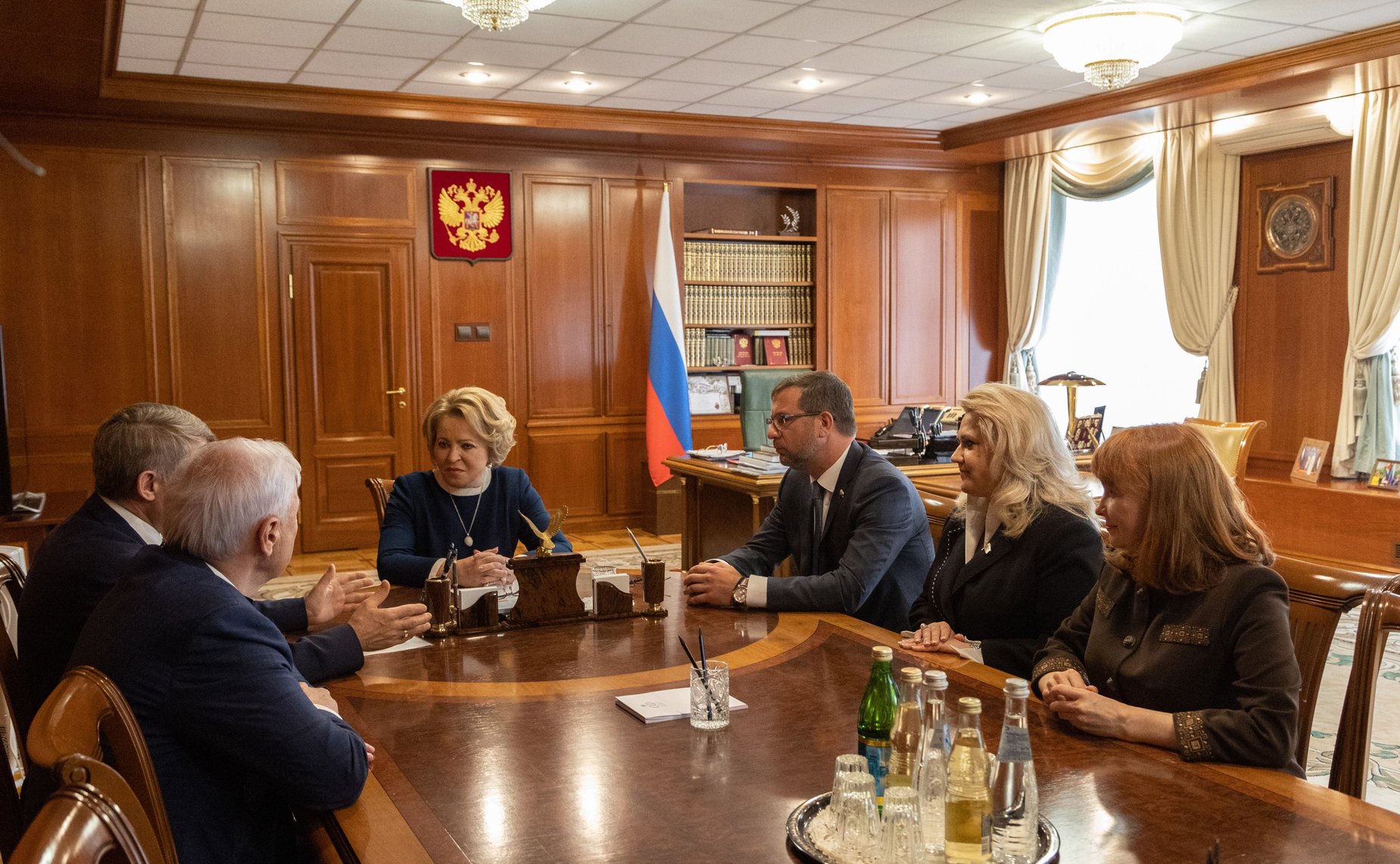 Председатель Совета Федерации Валентина Матвиенко провела встречу с главой Чувашской Республики Олегом Николаевым