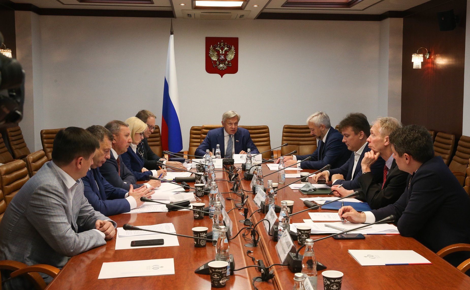 Заседание Временной комиссии СФ по информационной политике и взаимодействию со СМИ по теме «Покушение на подвиг: почему необходим запрет на приравнивание действий СССР и гитлеровской Германии»