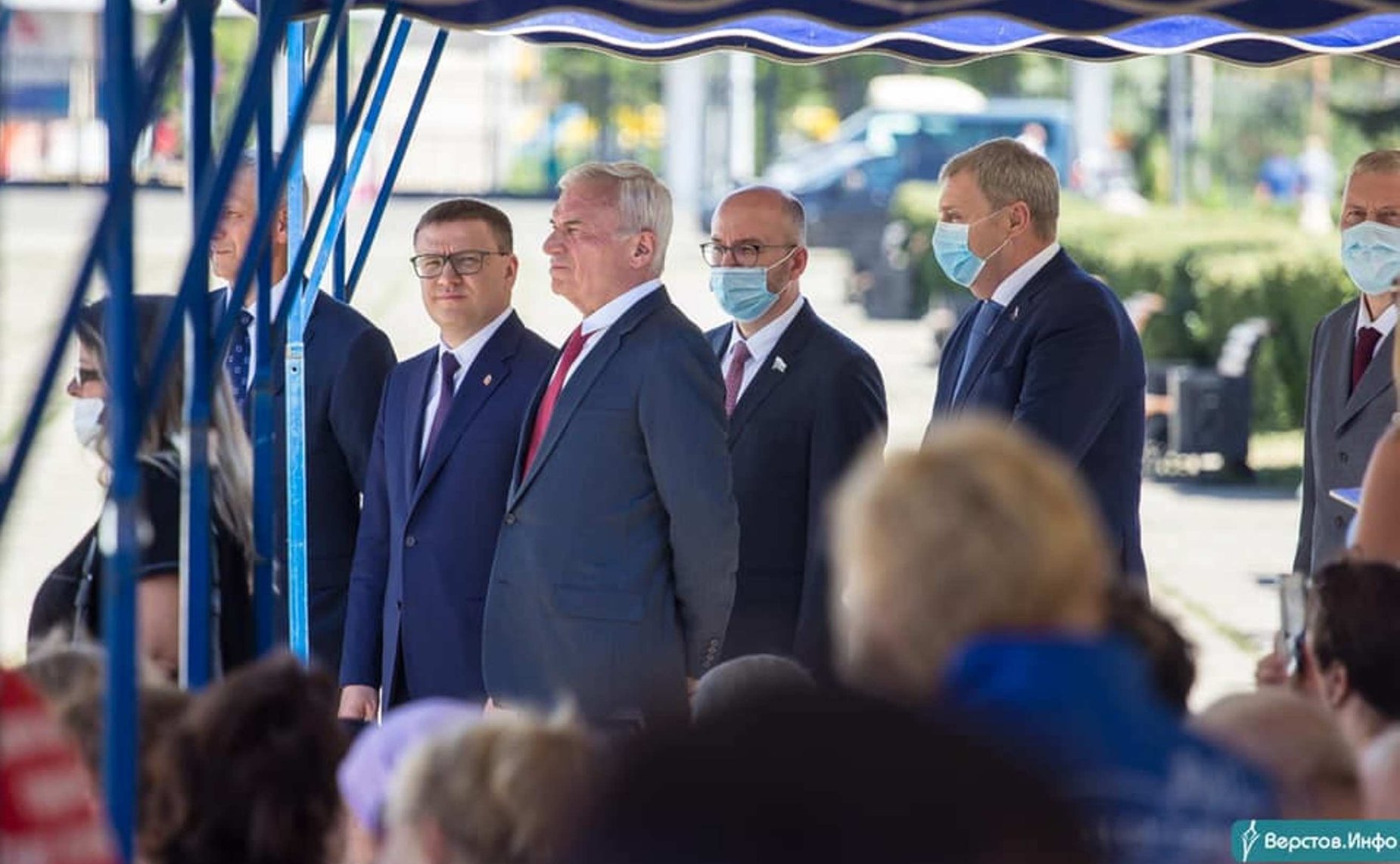 Олег Цепкин вместе с губернатором региона Алексеем Текслером посетил ряд объектов города Магнитогорска