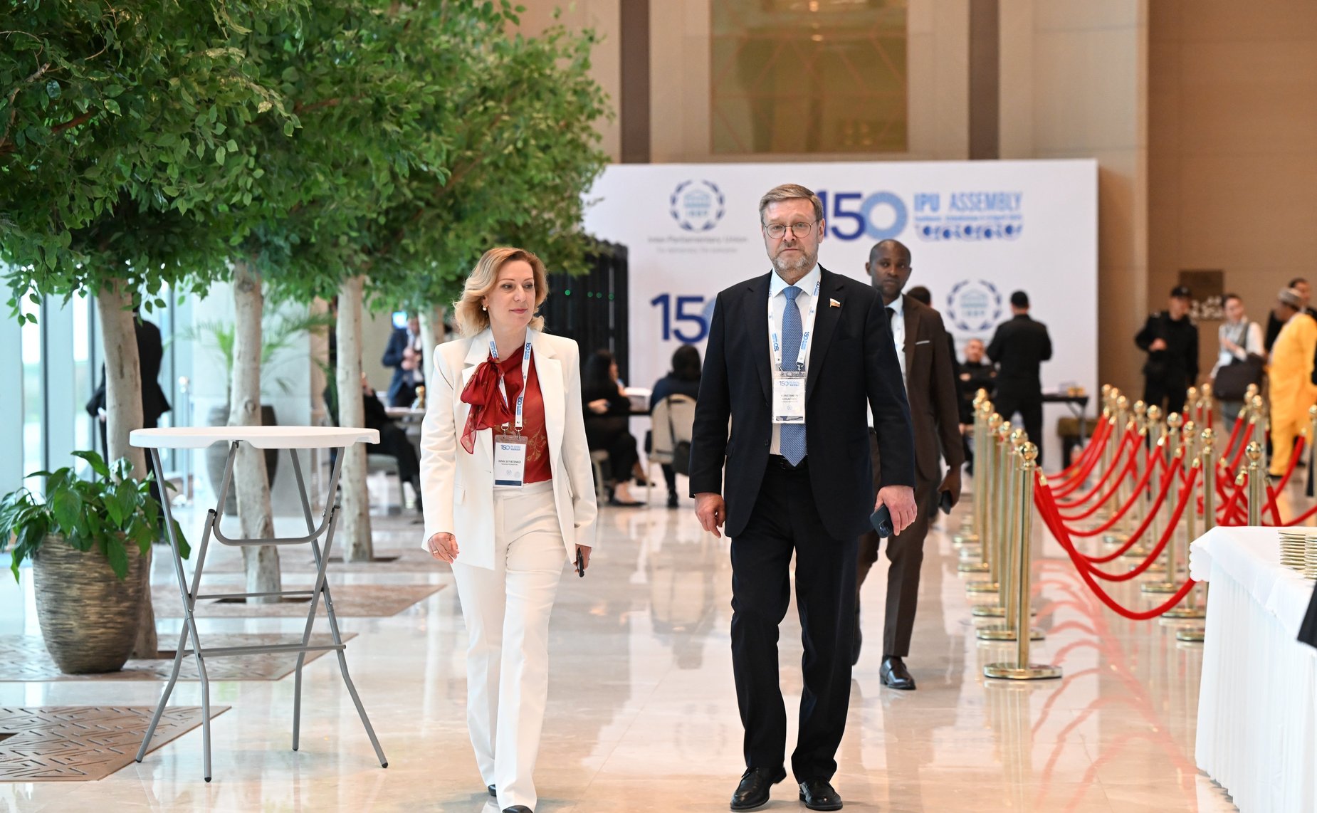 Сенаторы приняли участие в мероприятиях 150-й Ассамблеи МПС