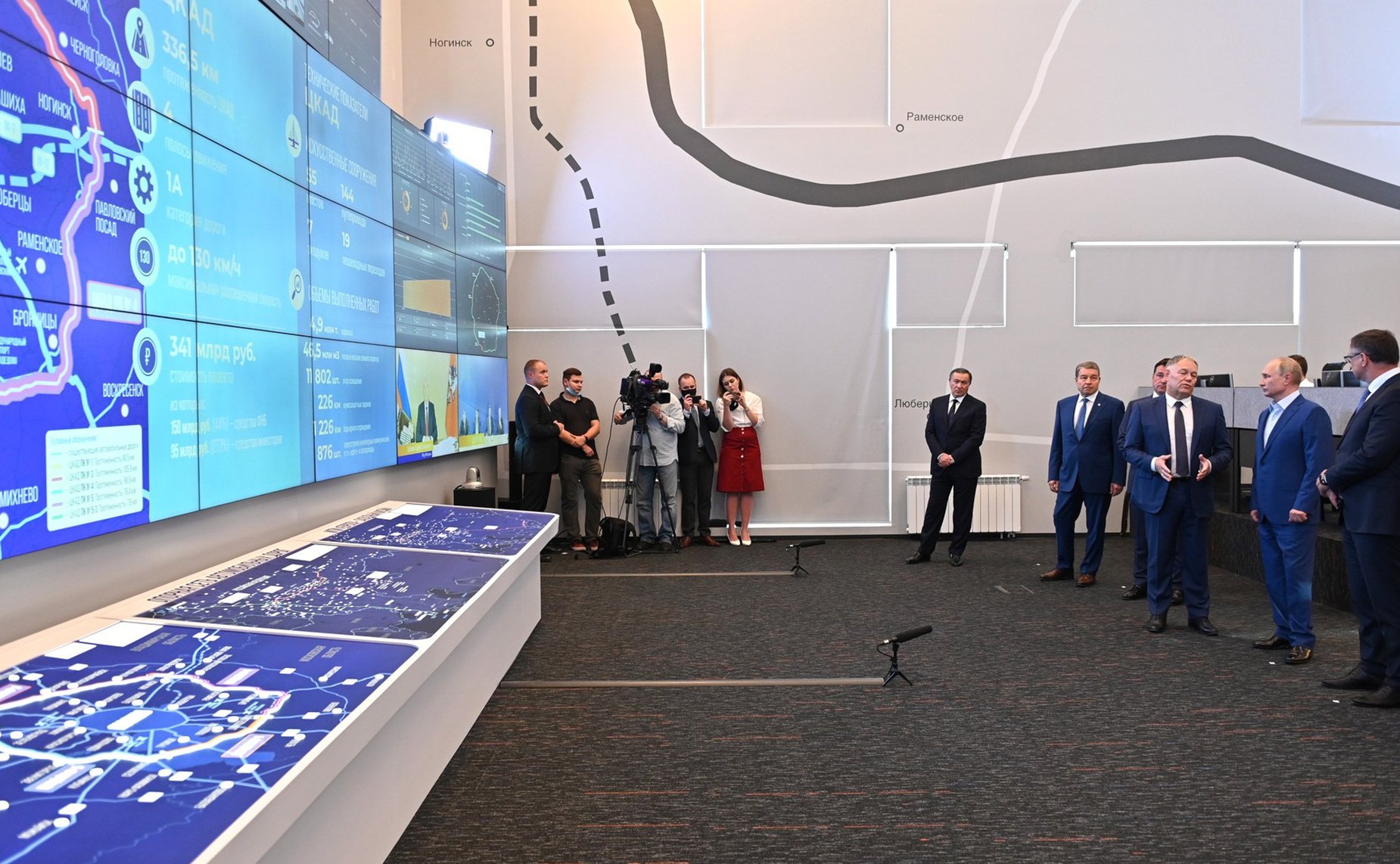 Николай Журавлев принял участие в церемонии открытия ЦКАД