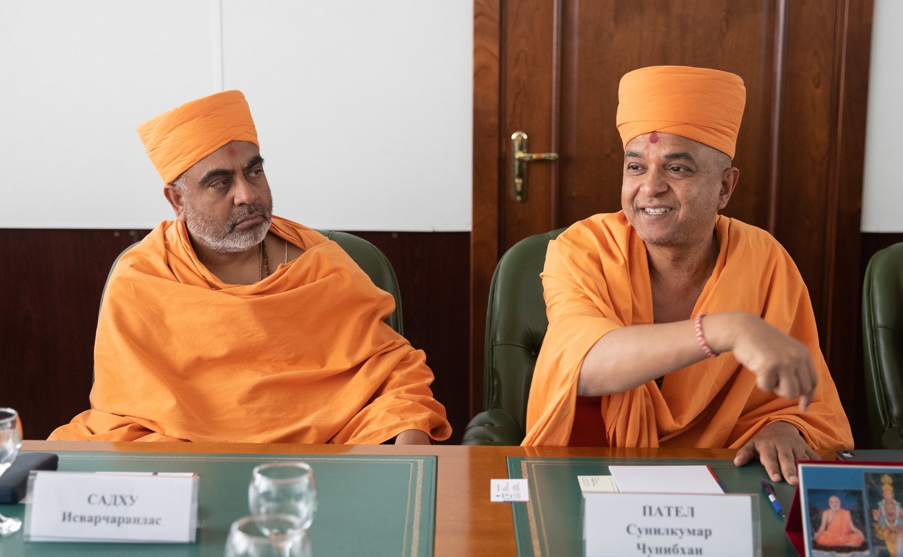 Встреча Игоря Морозова с делегацией Республики Индия