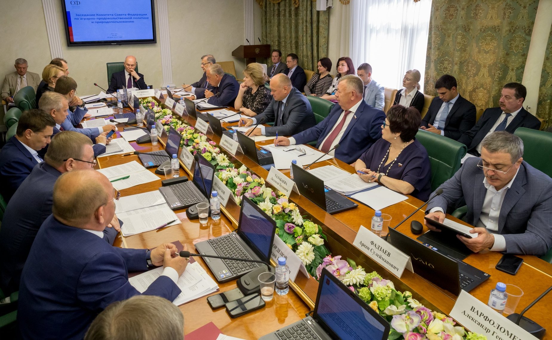 Заседание Комитета СФ по аграрно-продовольственной политике и природопользованию