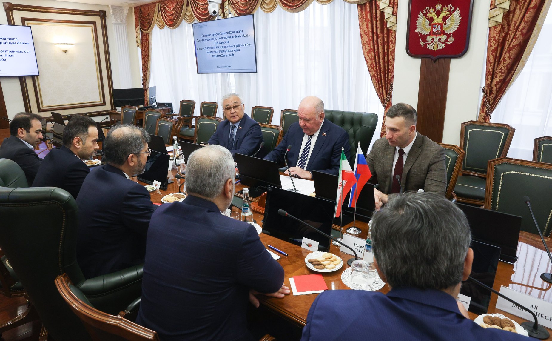 Встреча Григория Карасина с заместителем Министра иностранных дел Исламской Республики Иран