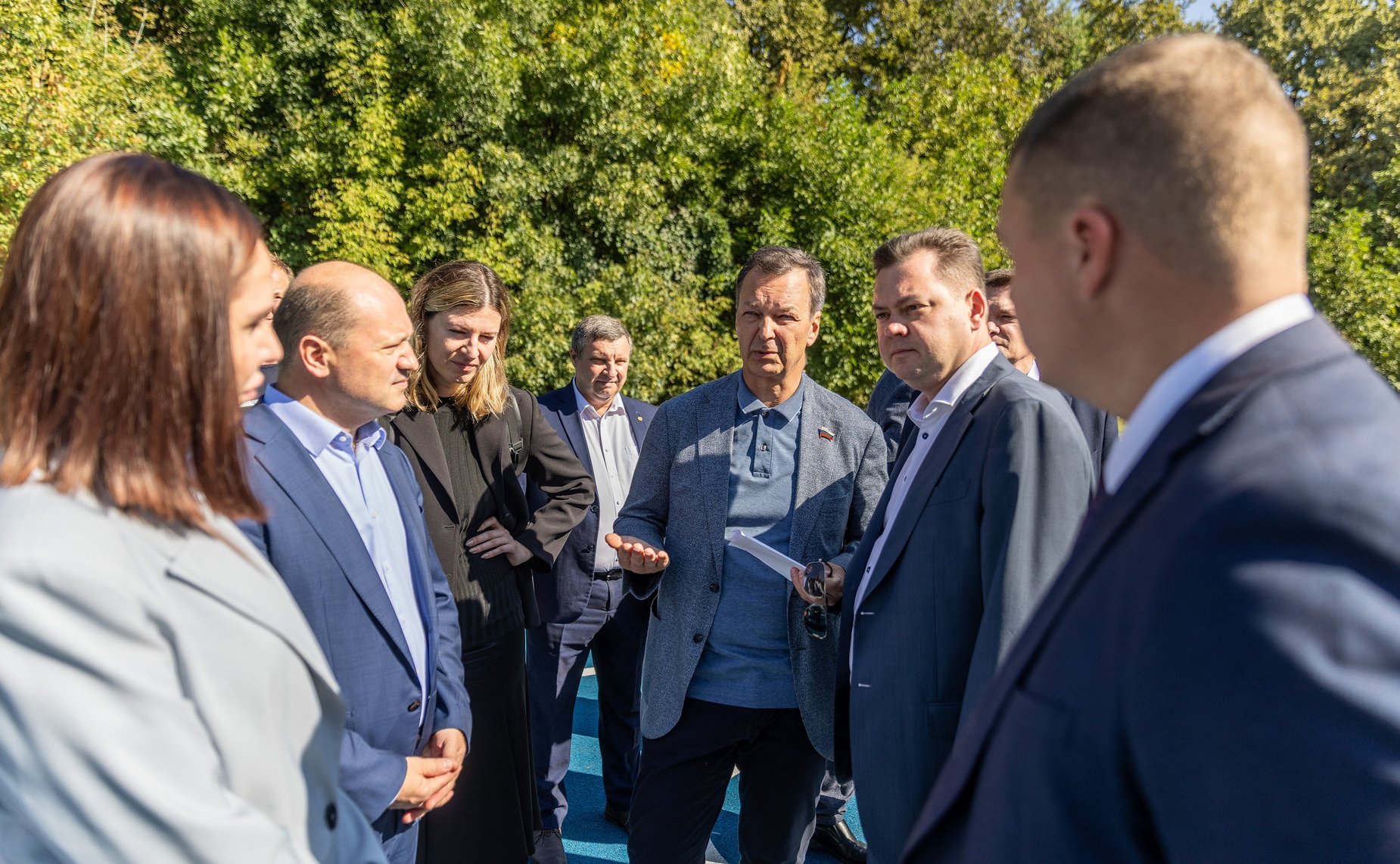 Первый заместитель Председателя СФ Андрей Яцкин в рамках рабочей поездки в Ростовскую область осмотрел объекты социальной и транспортной инфраструктуры, включенные в программу комплексного развития г. Таганрога