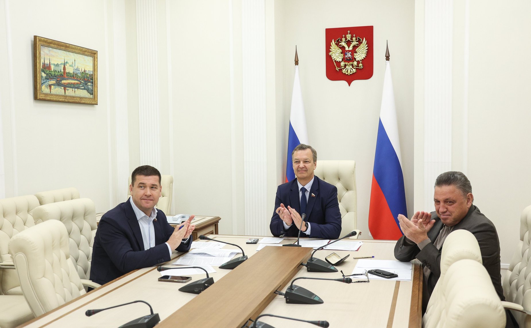 Первый заместитель Председателя СФ Андрей Яцкин принял участие в заседании комиссии Государственного Совета РФ по направлению «Энергетика»