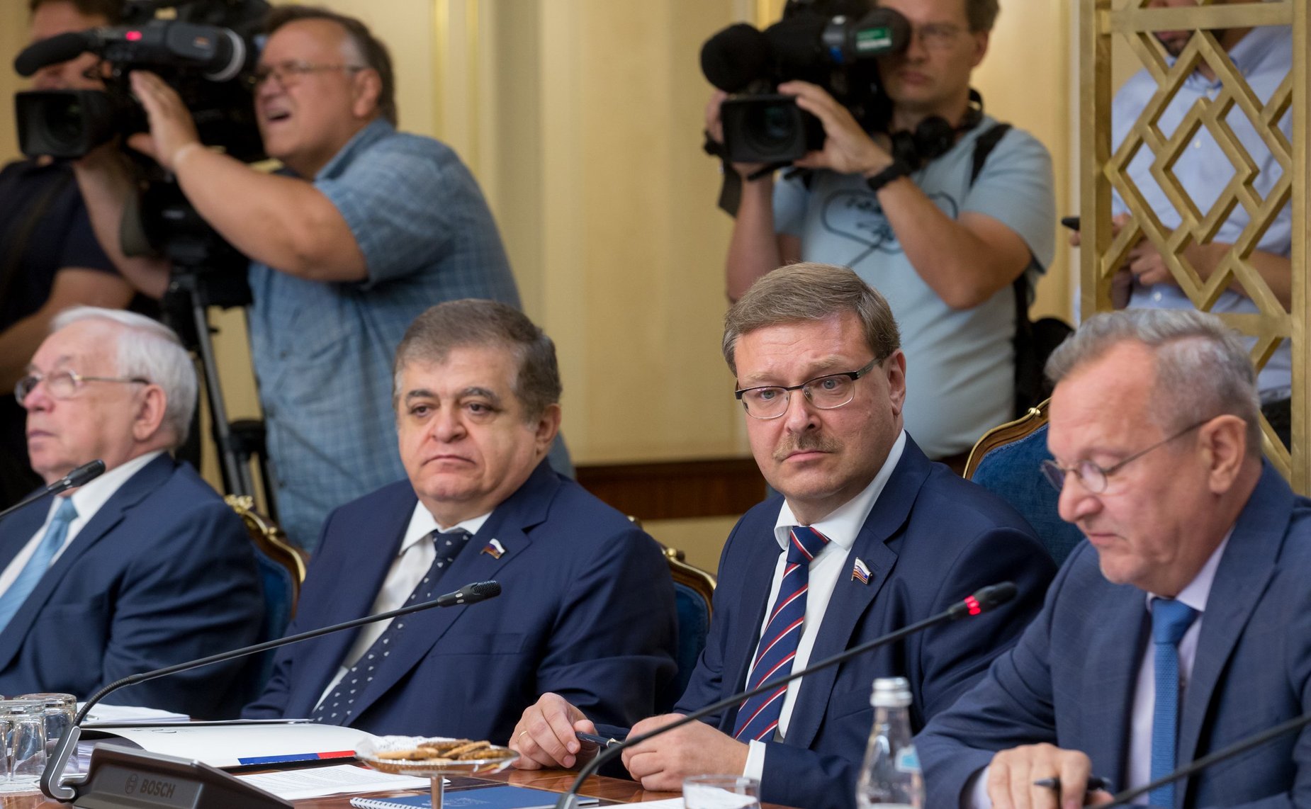 Встреча Константина Косачева с членом Сената Конгресса США от Республиканской партии Рэндом Полом, 2018