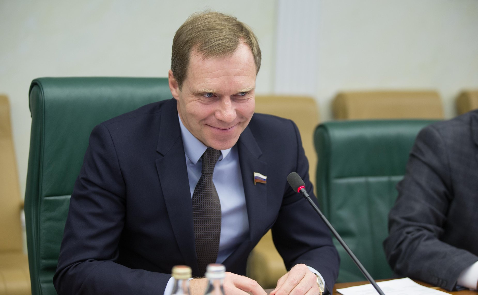 Встреча А. Кутепова с председателем Комитета Государственного собрания Венгрии по вопросам юстиции И. Вейкеем