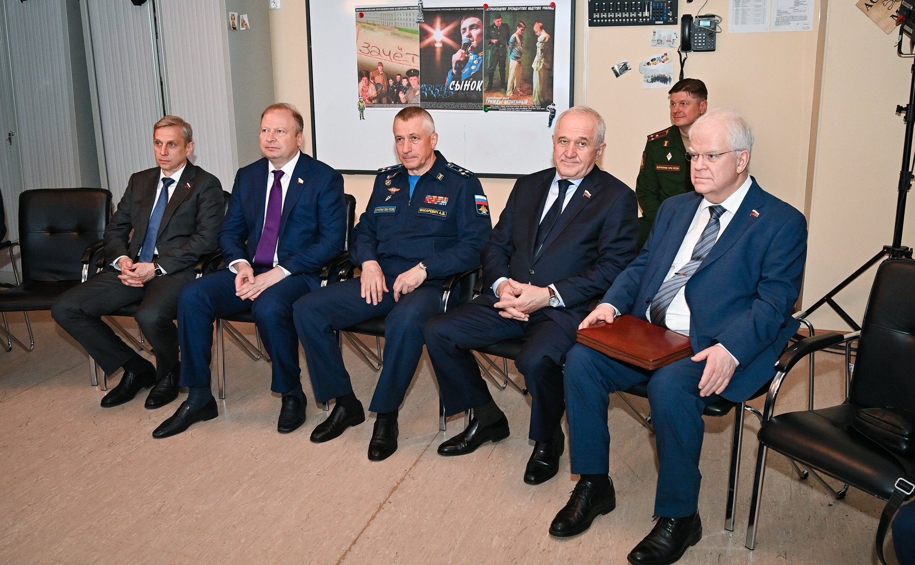 Выездное заседание Комитета Совета Федерации по обороне и безопасности. Посещение Петрозаводского Президентского кадетского училища