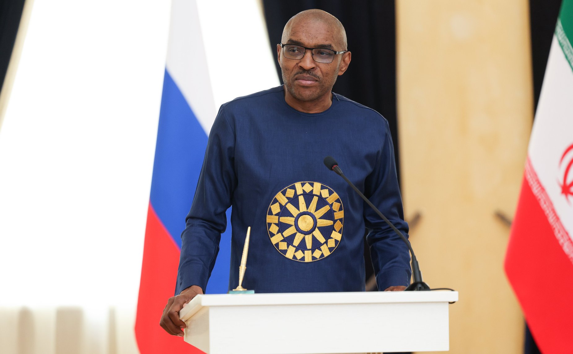 Церемония визирования заявления участников Парламентского движения столиц стран БРИКС