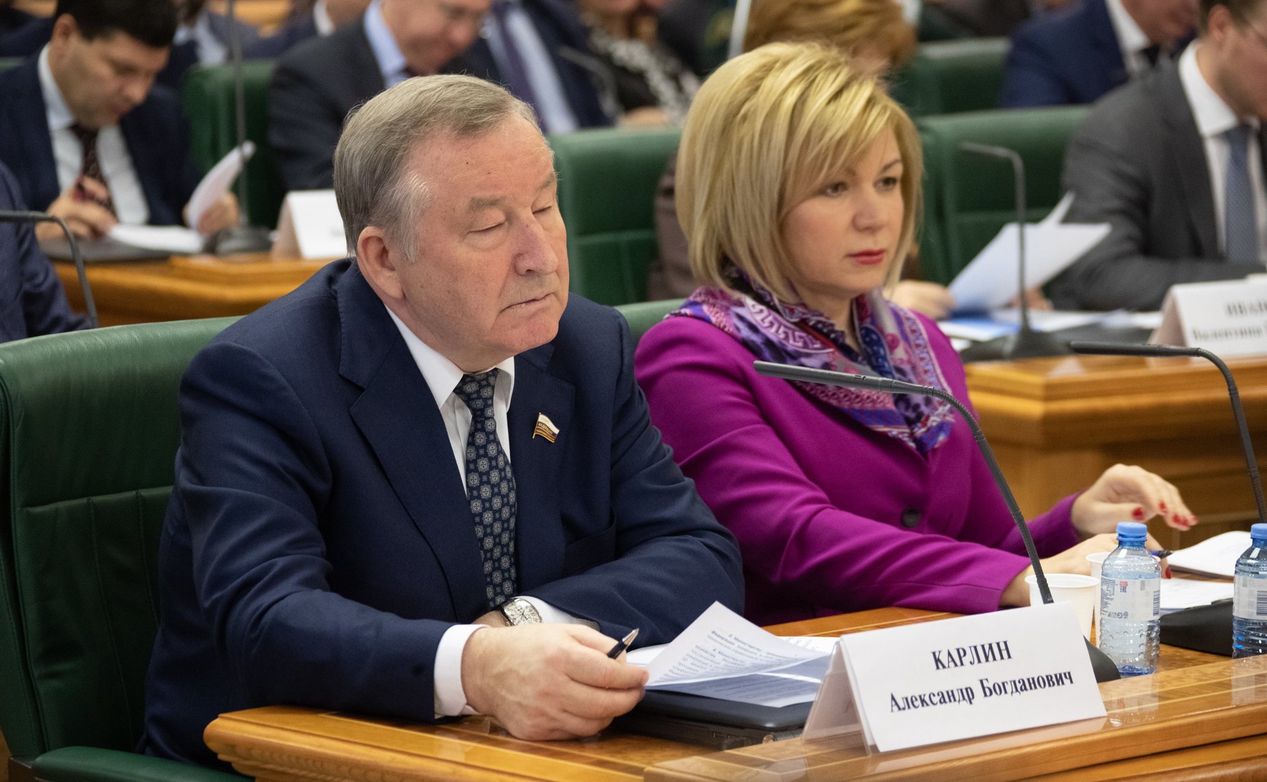 Александр Карлин и Елена Зленко